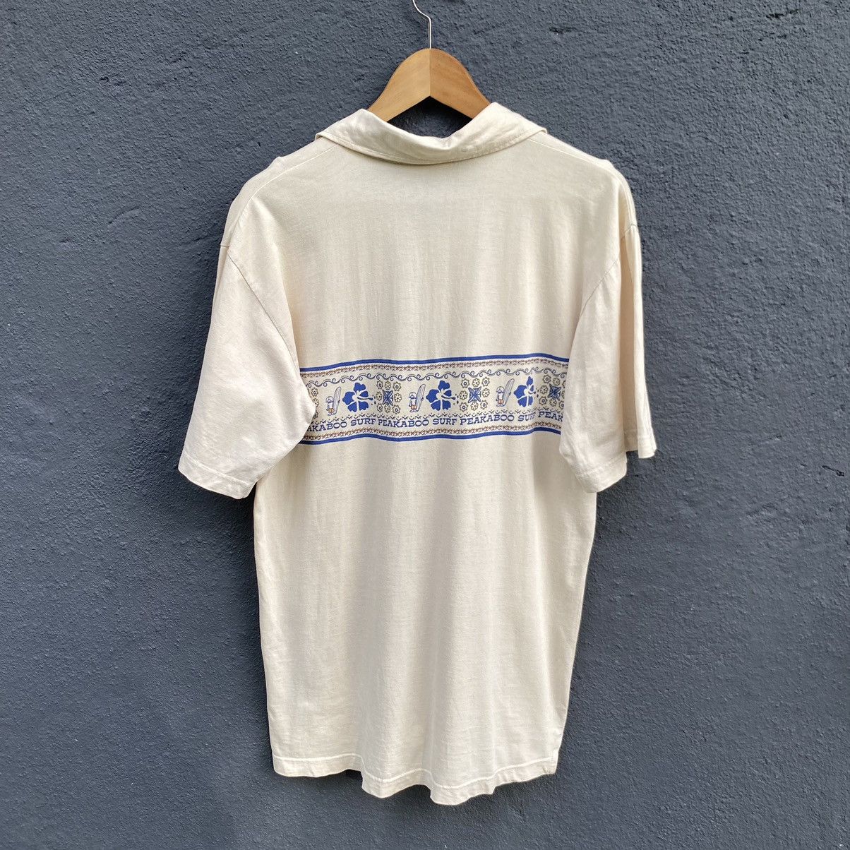 Vintage Thrashed Faded Vintage Y2K Peakaboo Surf ERD GRUNGE TEE Size US L / EU 52-54 / 3 - 6 Thumbnail