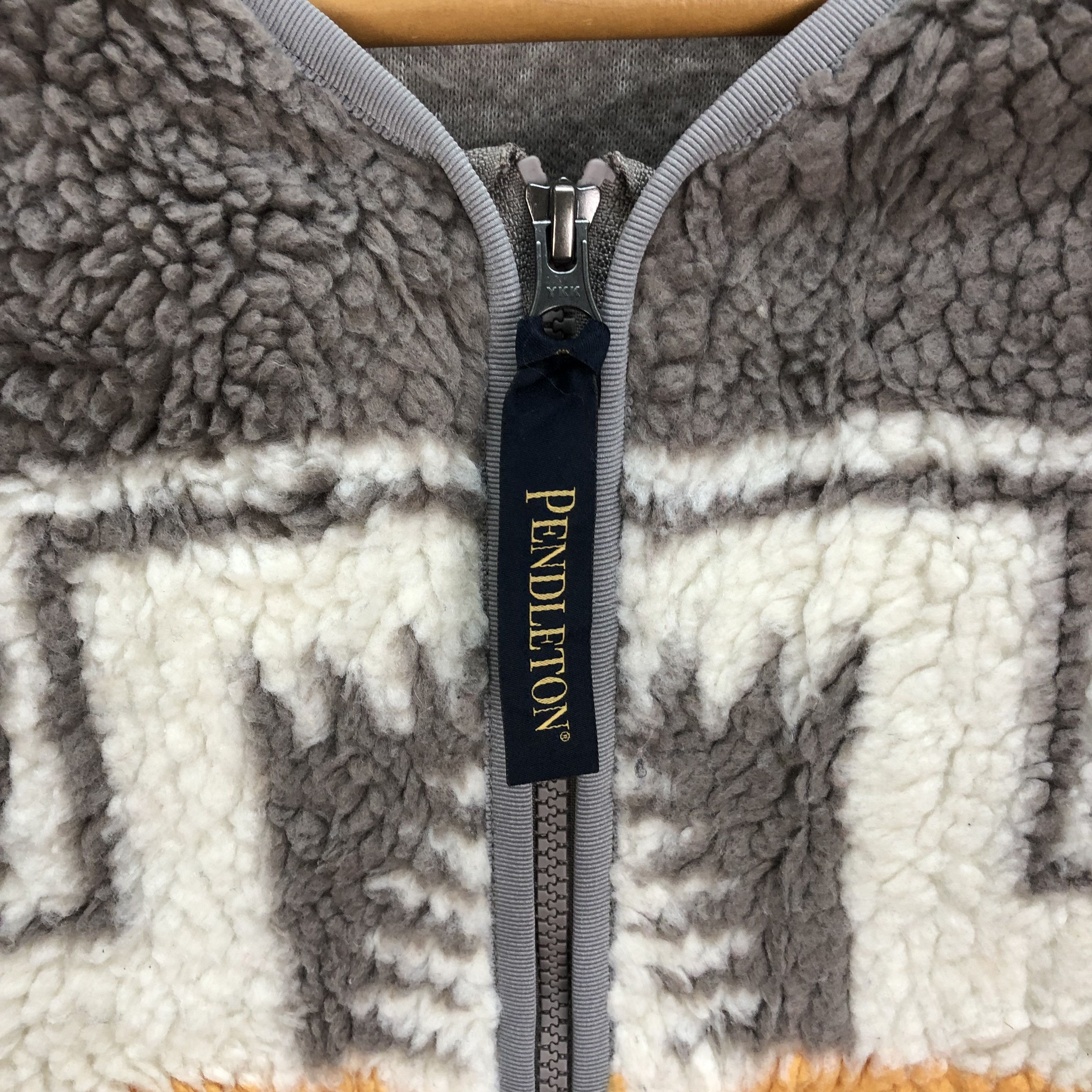 Pendleton PENDLETON NAVAJO DEEP PILE FLEECE JACKET #5192-178 Size S / US 4 / IT 40 - 3 Thumbnail