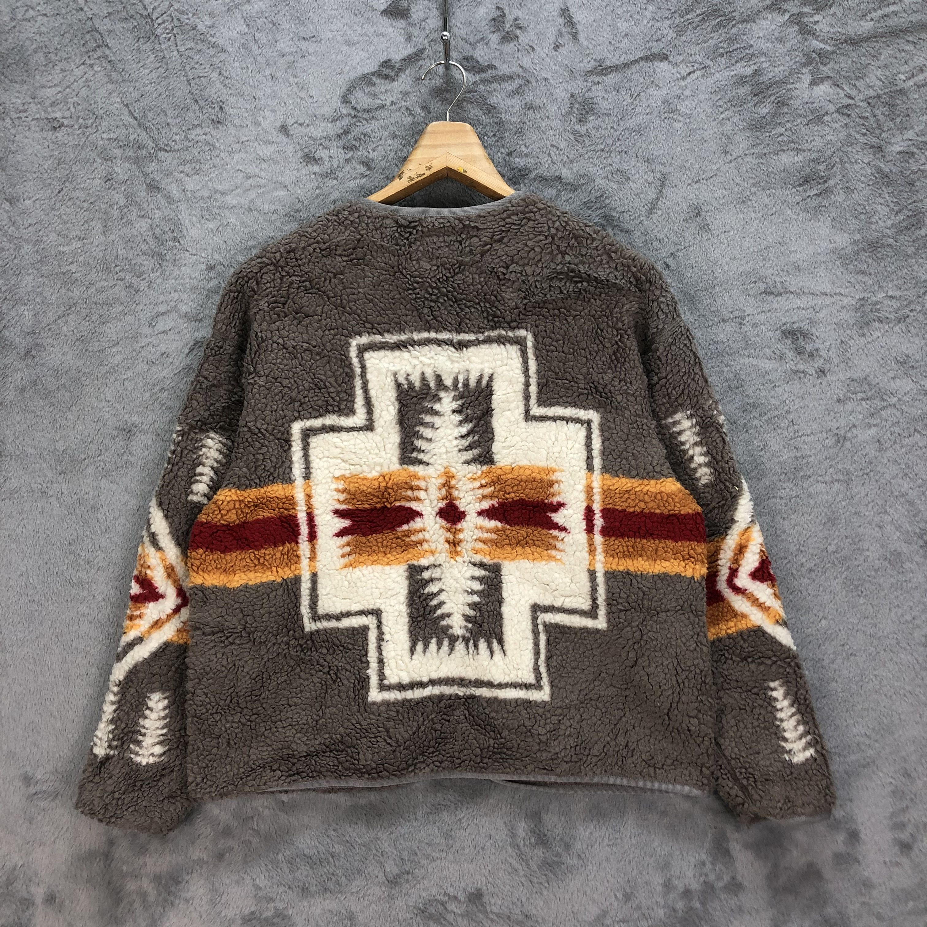 Pendleton PENDLETON NAVAJO DEEP PILE FLEECE JACKET #5192-178 Size S / US 4 / IT 40 - 12 Thumbnail