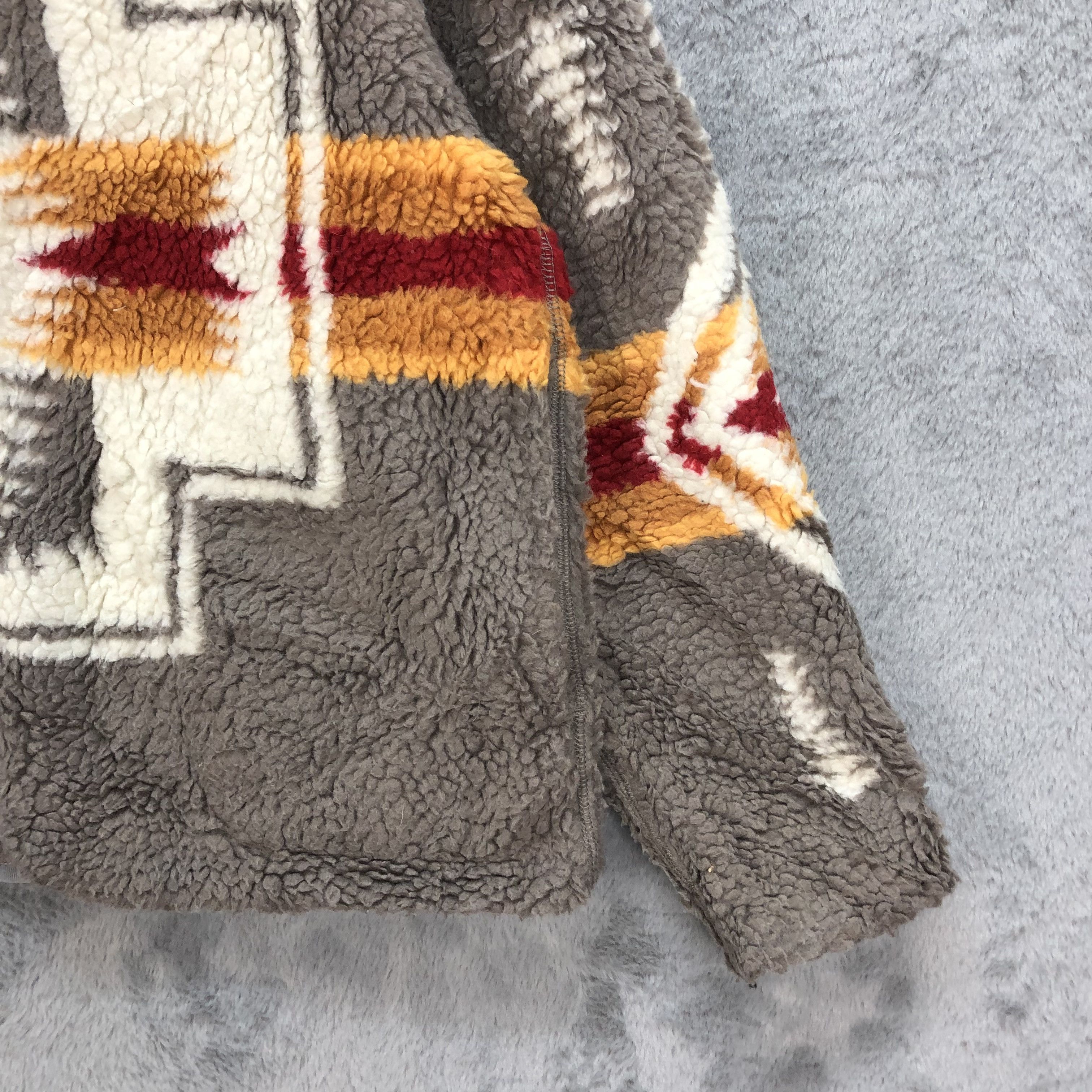 Pendleton PENDLETON NAVAJO DEEP PILE FLEECE JACKET #5192-178 Size S / US 4 / IT 40 - 7 Thumbnail