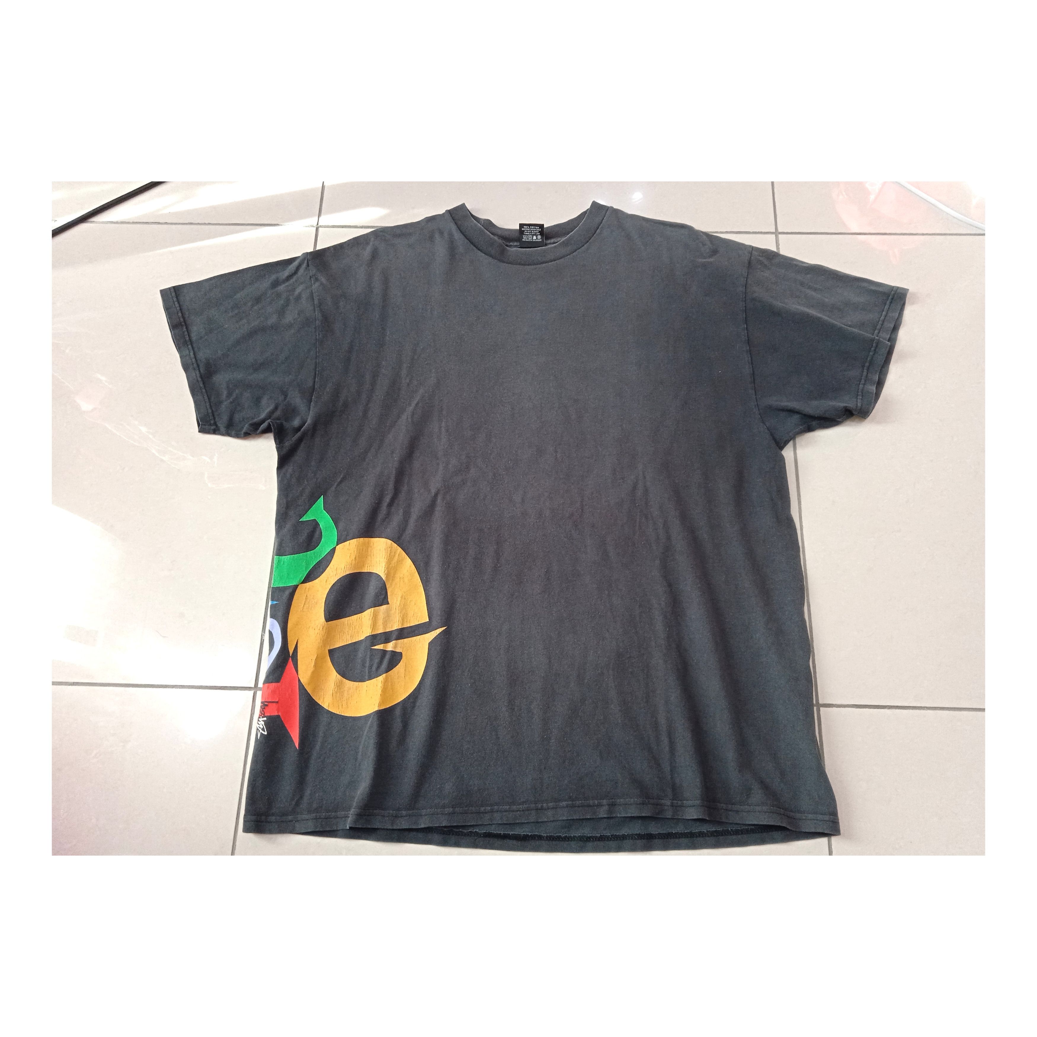 Stussy × Vintage Vintage 2000s Stussy Ebay T Shirt Size US XL / EU 56 / 4 - 1 Thumbnail