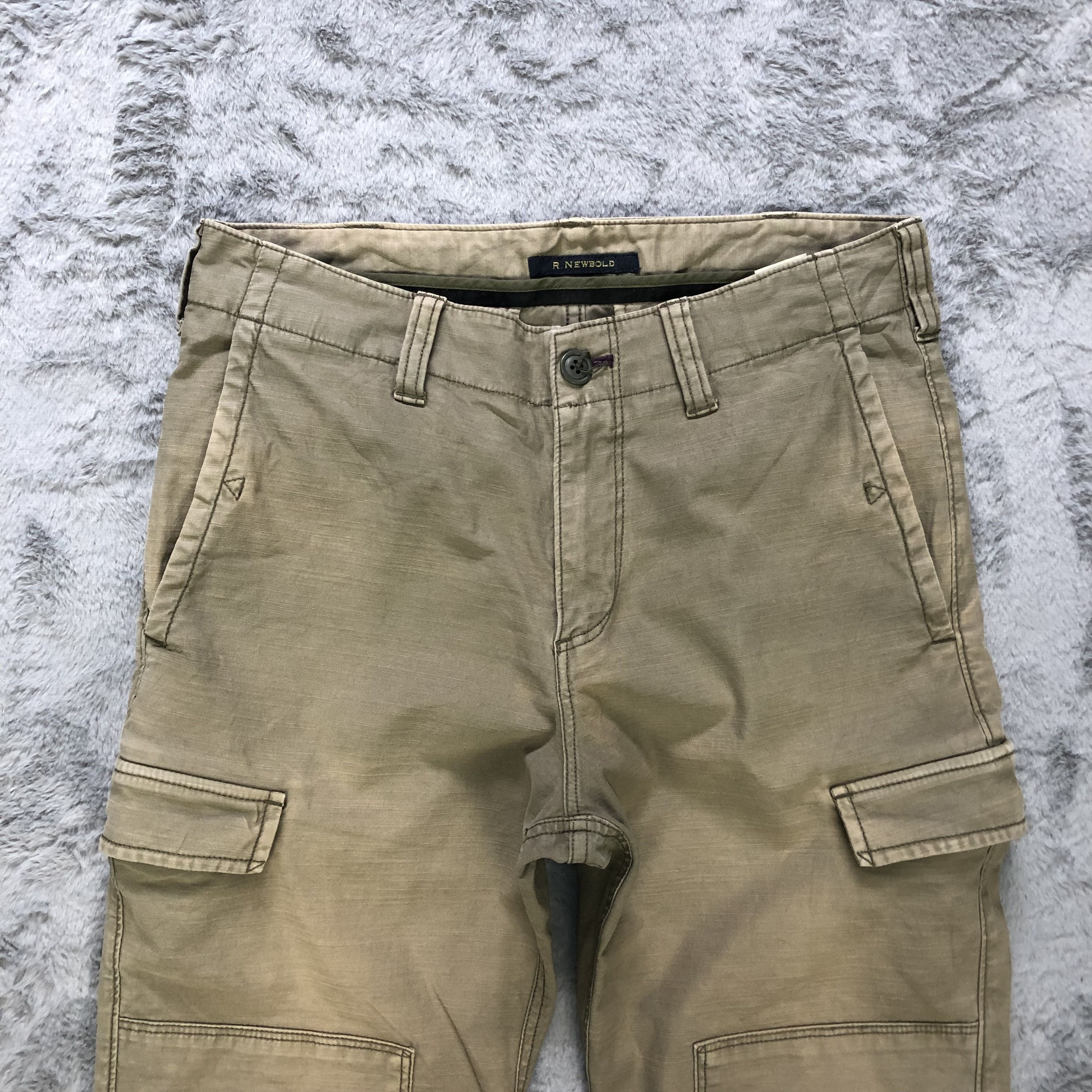 R.Newbold R NEWBOLD 6 POCKET DOUBLE KNEE QUARTER CARGO PANTS #6235-220 Size US 32 / EU 48 - 2 Thumbnail