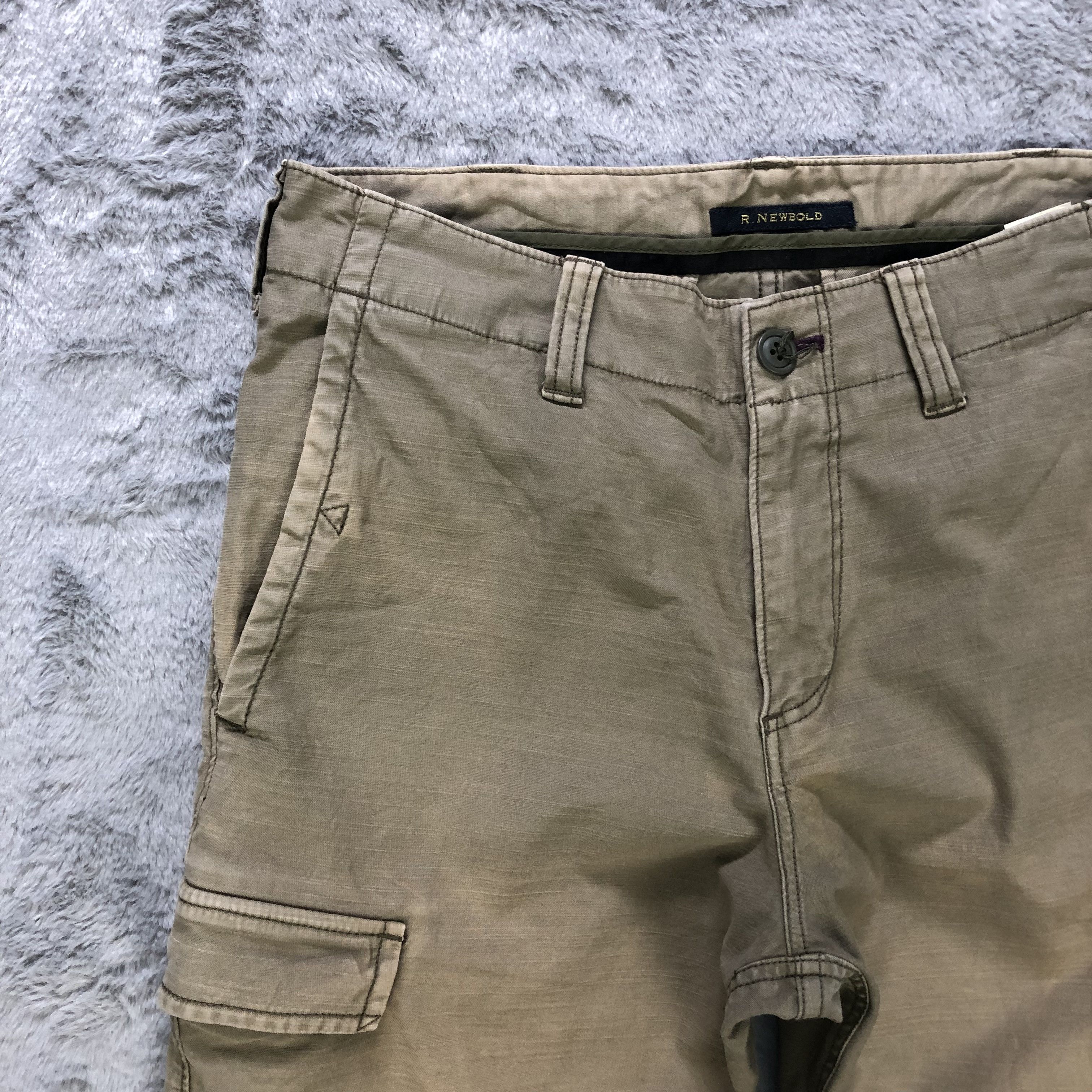 R.Newbold R NEWBOLD 6 POCKET DOUBLE KNEE QUARTER CARGO PANTS #6235-220 Size US 32 / EU 48 - 3 Thumbnail