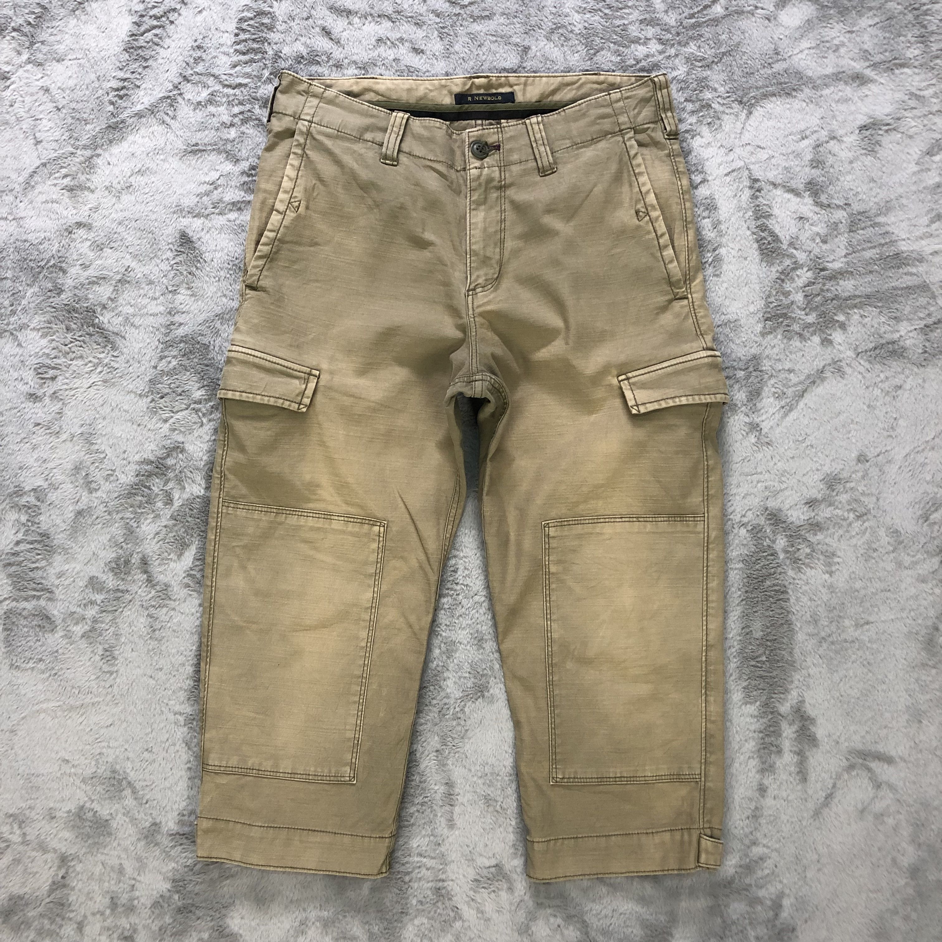 R.Newbold R NEWBOLD 6 POCKET DOUBLE KNEE QUARTER CARGO PANTS #6235-220 Size US 32 / EU 48 - 1 Thumbnail