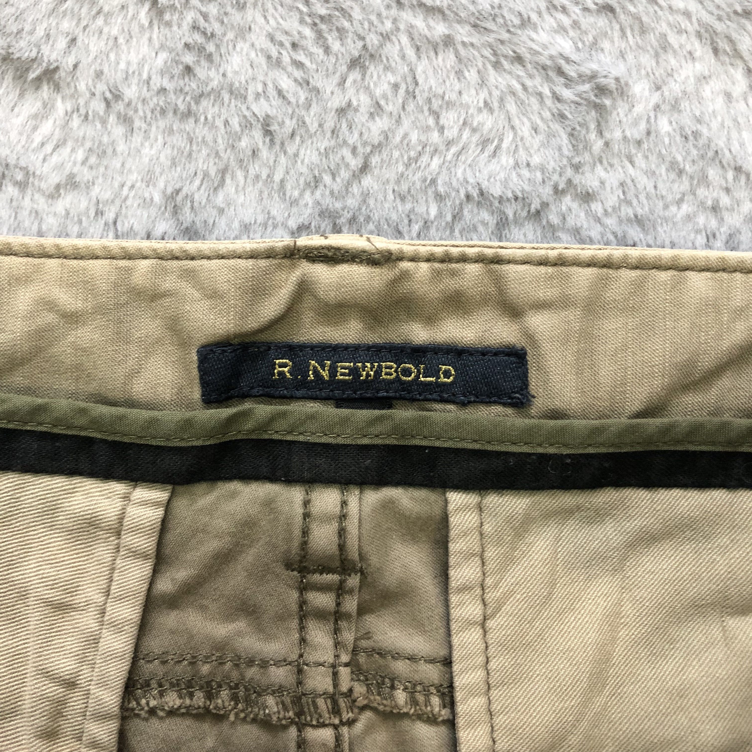 R.Newbold R NEWBOLD 6 POCKET DOUBLE KNEE QUARTER CARGO PANTS #6235-220 Size US 32 / EU 48 - 6 Thumbnail