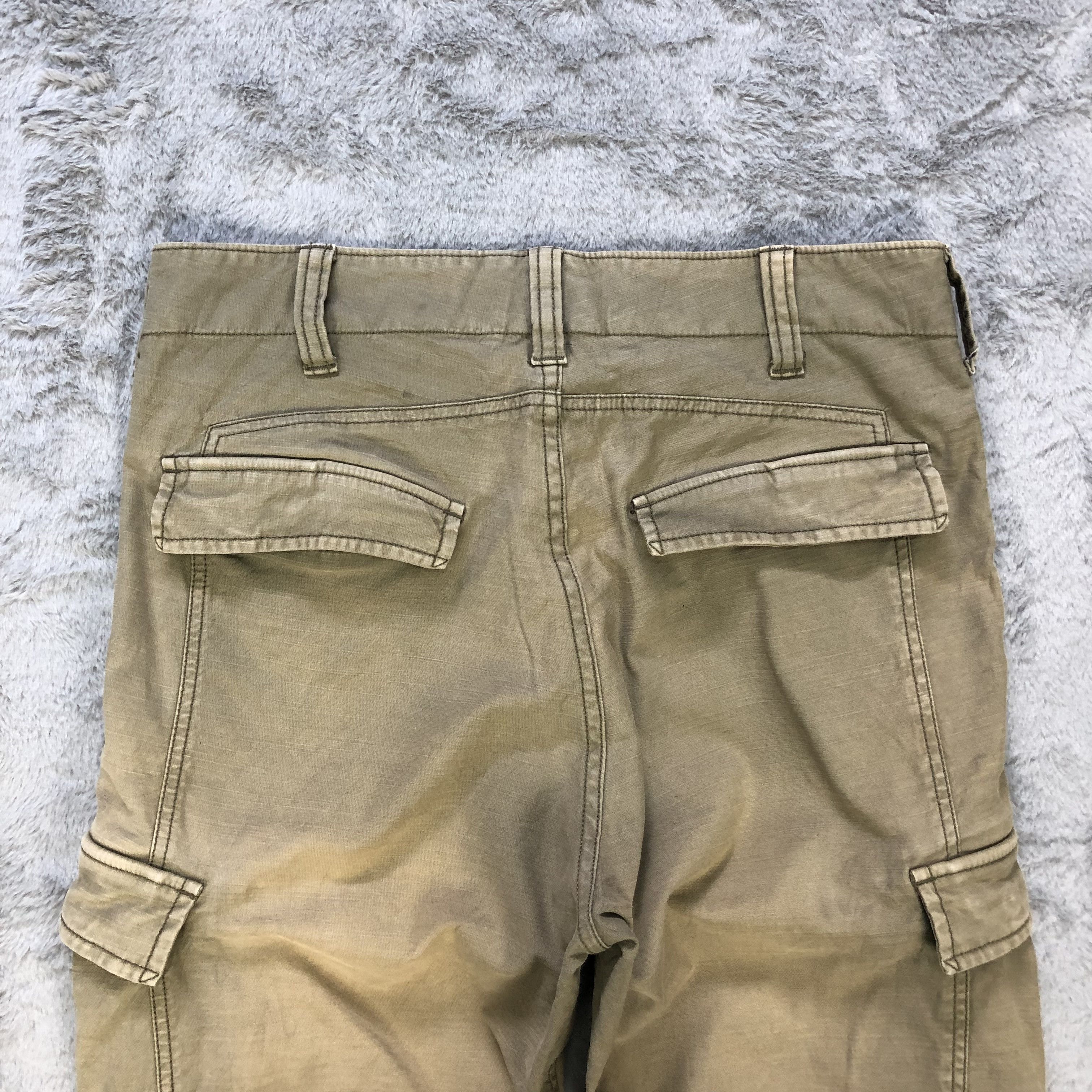 R.Newbold R NEWBOLD 6 POCKET DOUBLE KNEE QUARTER CARGO PANTS #6235-220 Size US 32 / EU 48 - 10 Thumbnail