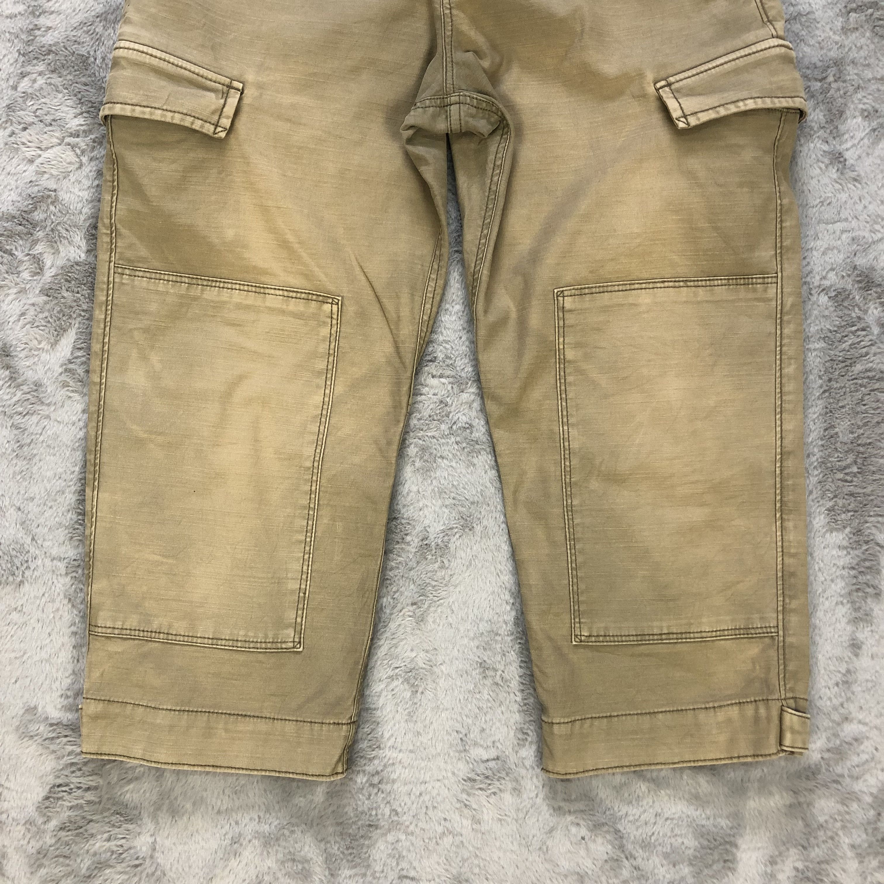 R.Newbold R NEWBOLD 6 POCKET DOUBLE KNEE QUARTER CARGO PANTS #6235-220 Size US 32 / EU 48 - 5 Thumbnail