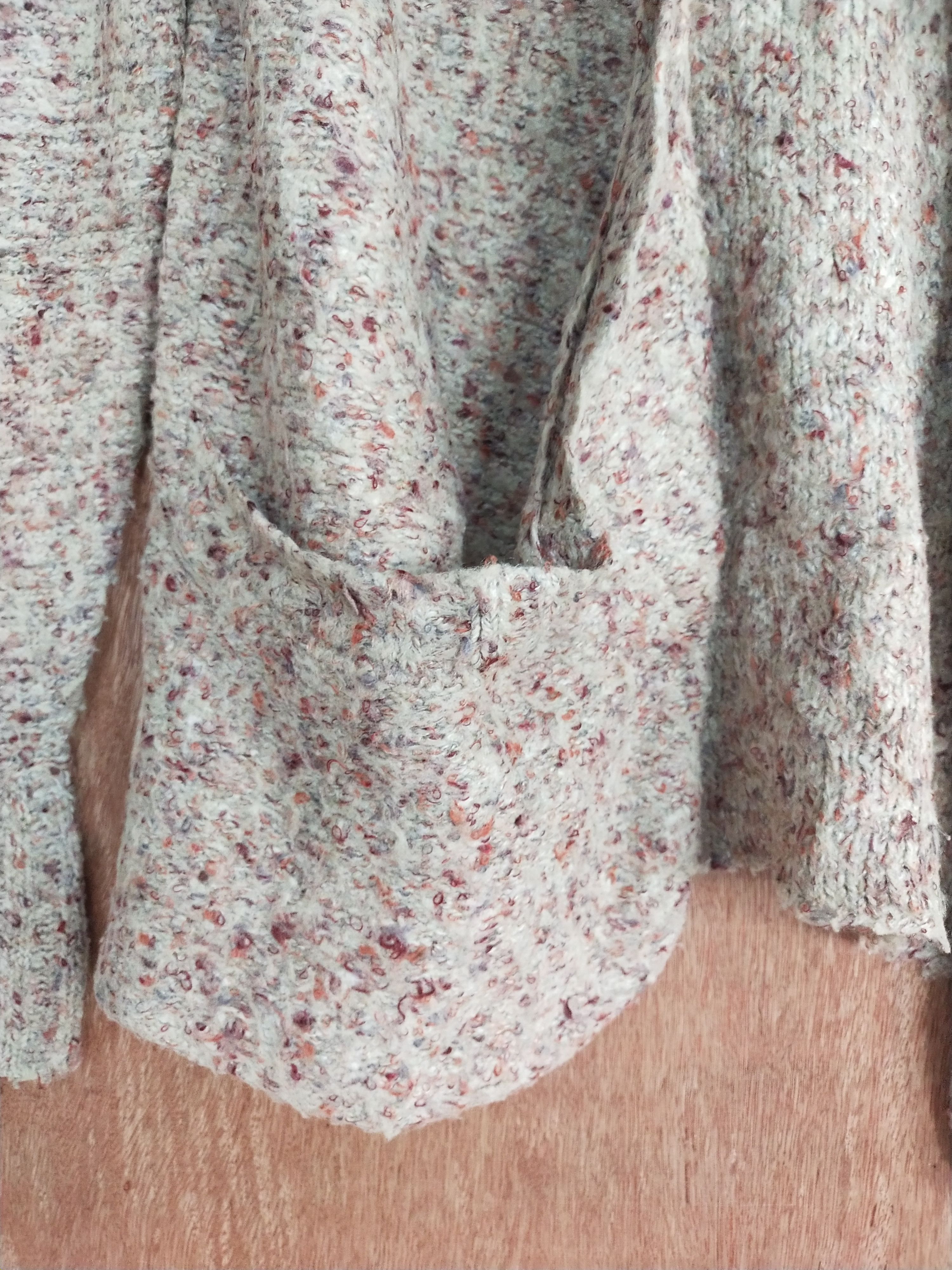 Japanese Brand H. Market cream cardigan knitwear japan #S077 Size US L / EU 52-54 / 3 - 4 Thumbnail
