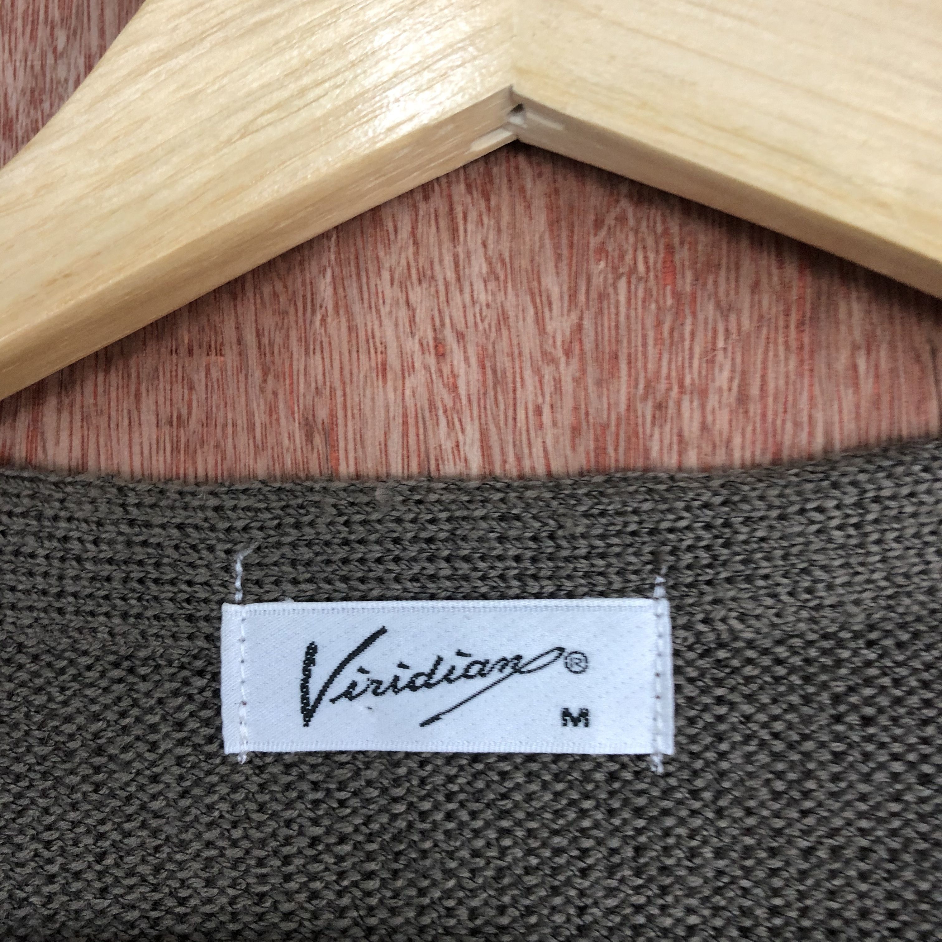 Japanese Brand D Viridiang vintage knitwear japan Cardigan #c490 Size M / US 6-8 / IT 42-44 - 8 Thumbnail