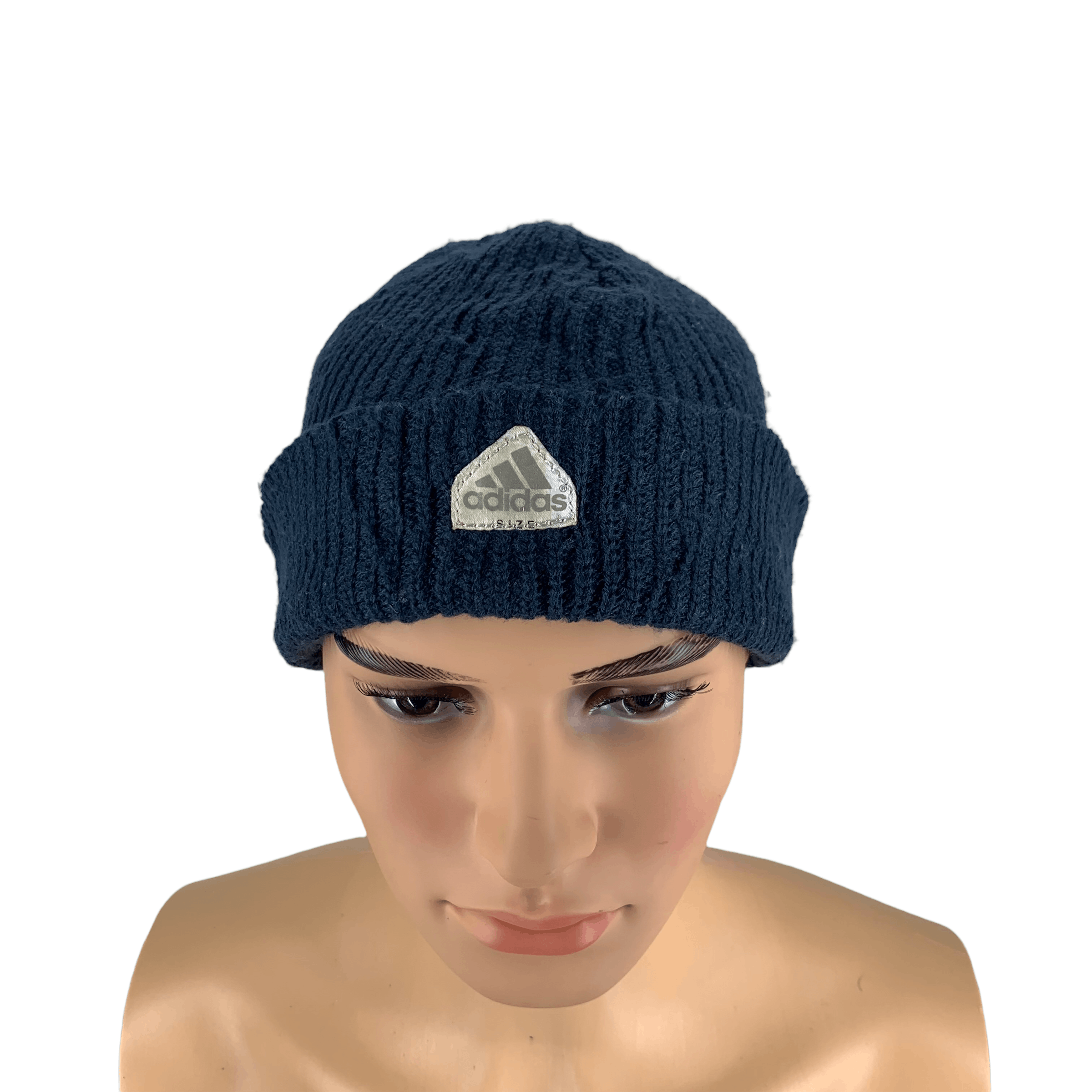 Adidas Vintage Adidas Patches Logo Beanie #61-C Size ONE SIZE - 1 Thumbnail