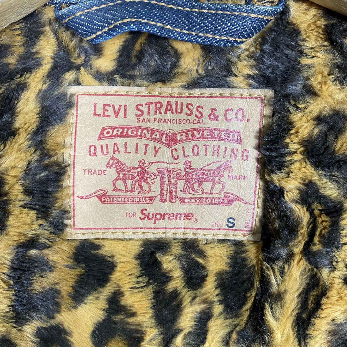Levi's × Supreme Supreme x Levi's RAW Leopard Denim Jacket S Size Size US S / EU 44-46 / 1 - 10 Thumbnail