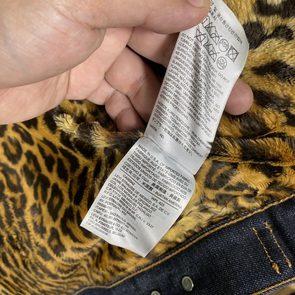 Levi's × Supreme Supreme x Levi's RAW Leopard Denim Jacket S Size Size US S / EU 44-46 / 1 - 12 Thumbnail
