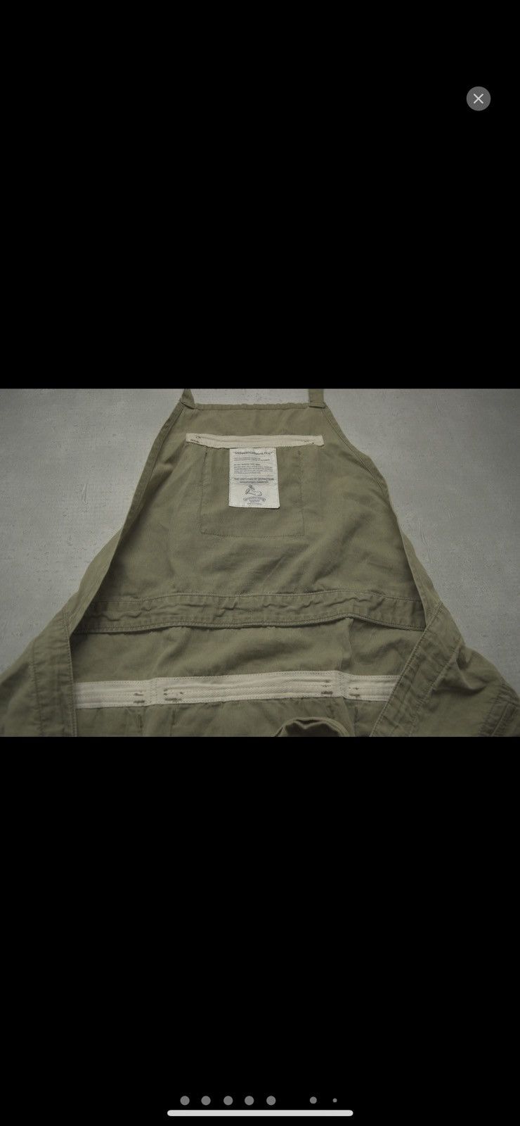 Sasquatchfabrix Sasquatchfrabix multi pocket apron Size ONE SIZE - 2 Thumbnail