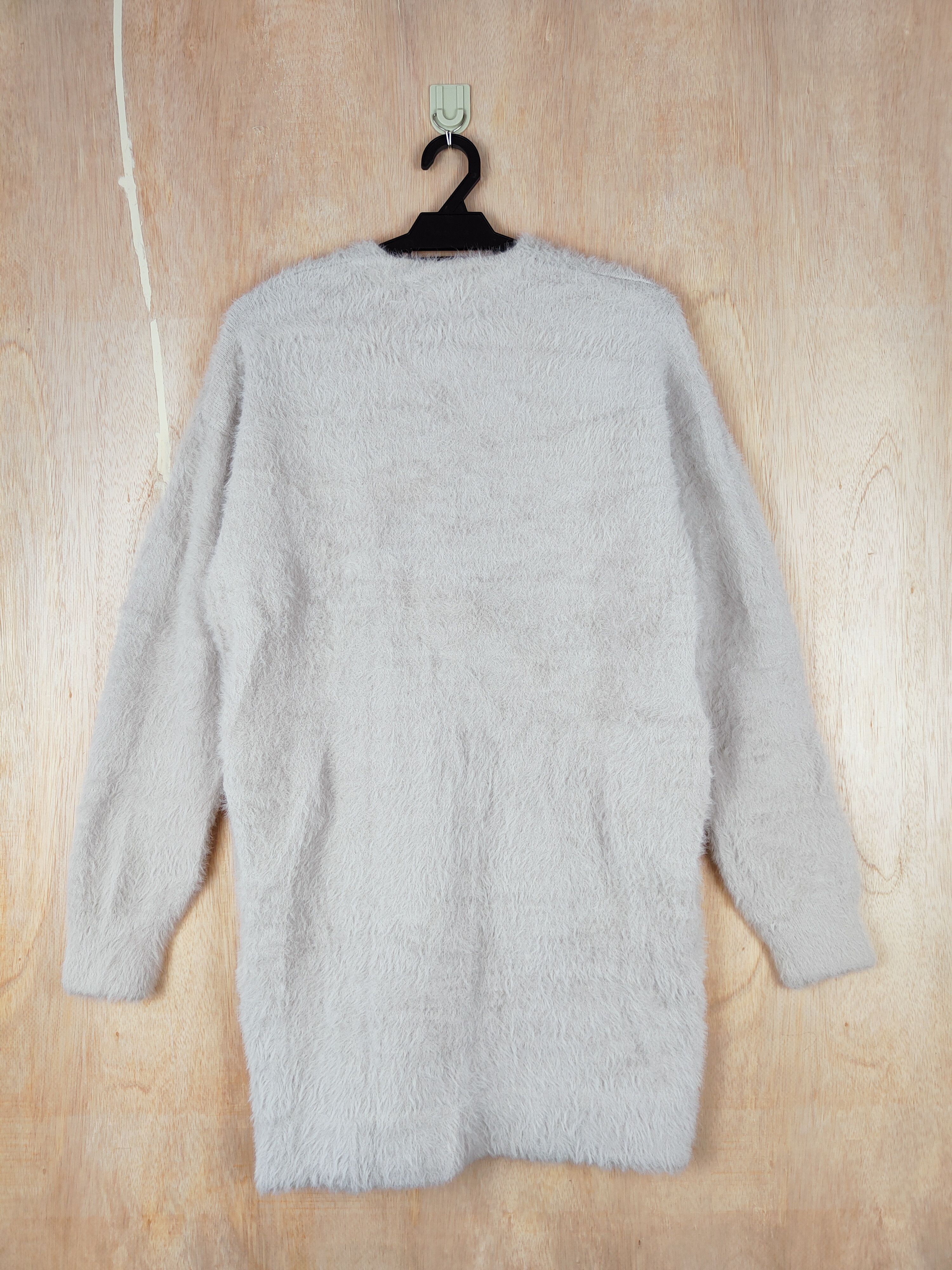 Homespun Knitwear Gallarda Galante Shaggy Fur Mohair cardigan Knitwear #S256 Size M / US 6-8 / IT 42-44 - 7 Thumbnail