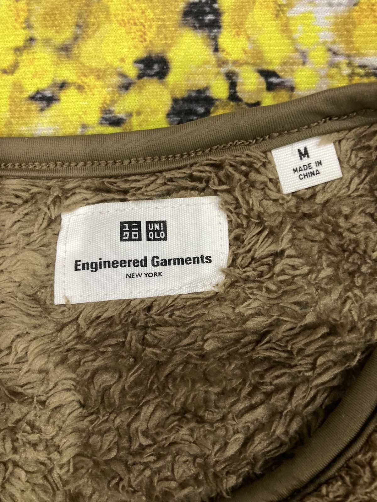 ENGINEERED GARMENTS x UNIQLO PULLOVER FLEECE