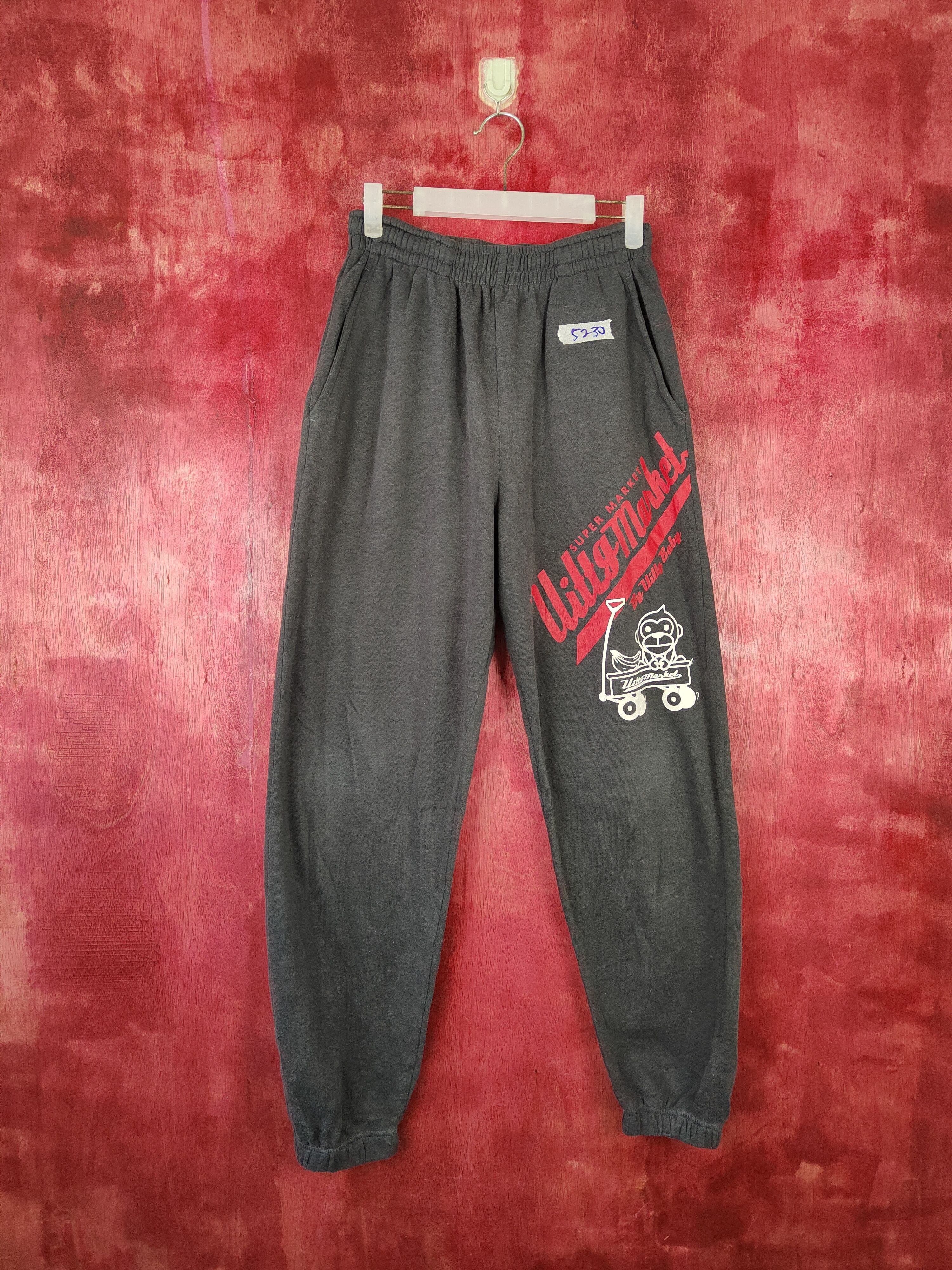 Japanese Brand × Vintage UITTG Baby Gray Sweatpants #5230 Size US 29 - 1 Thumbnail