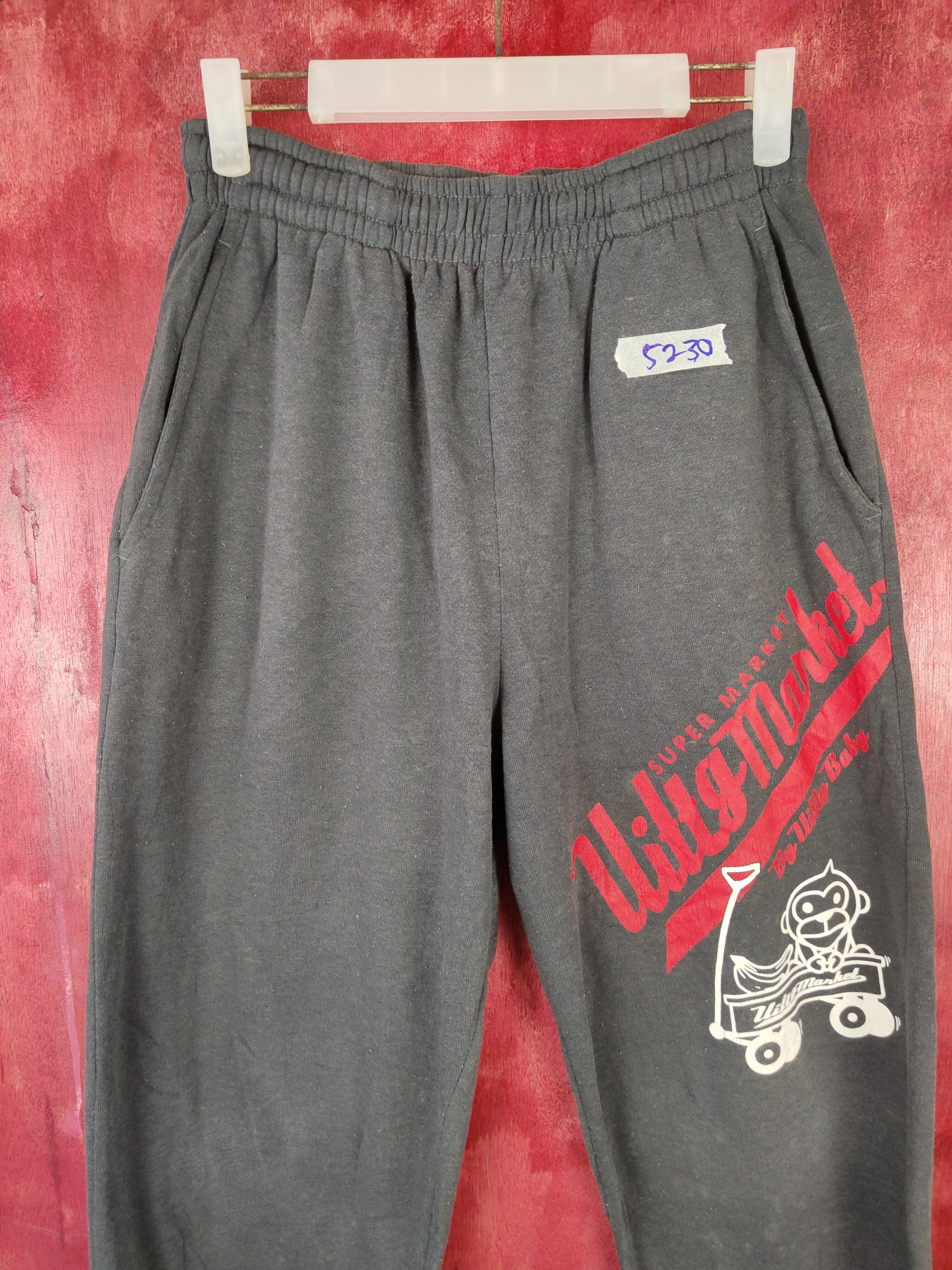 Japanese Brand × Vintage UITTG Baby Gray Sweatpants #5230 Size US 29 - 2 Thumbnail