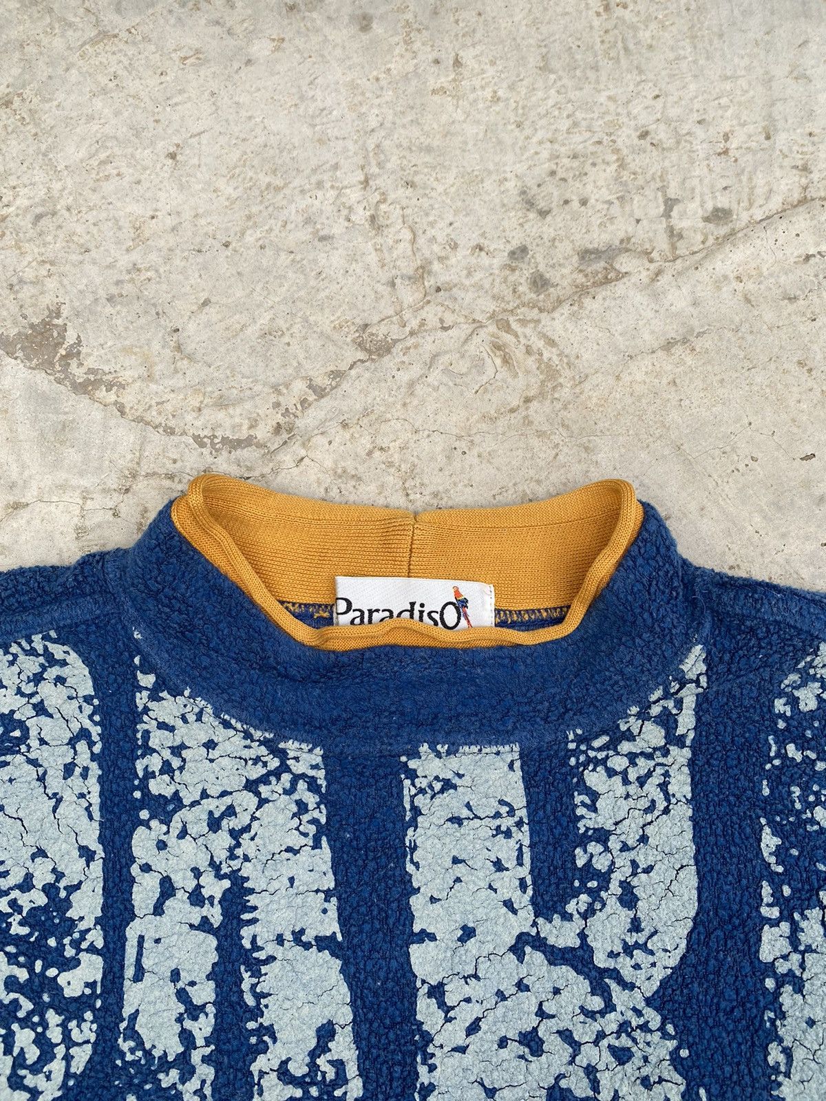 Japanese Brand Vintage Paradise Fleece Sweatshirt Over Size Made in Japan Size US M / EU 48-50 / 2 - 5 Thumbnail