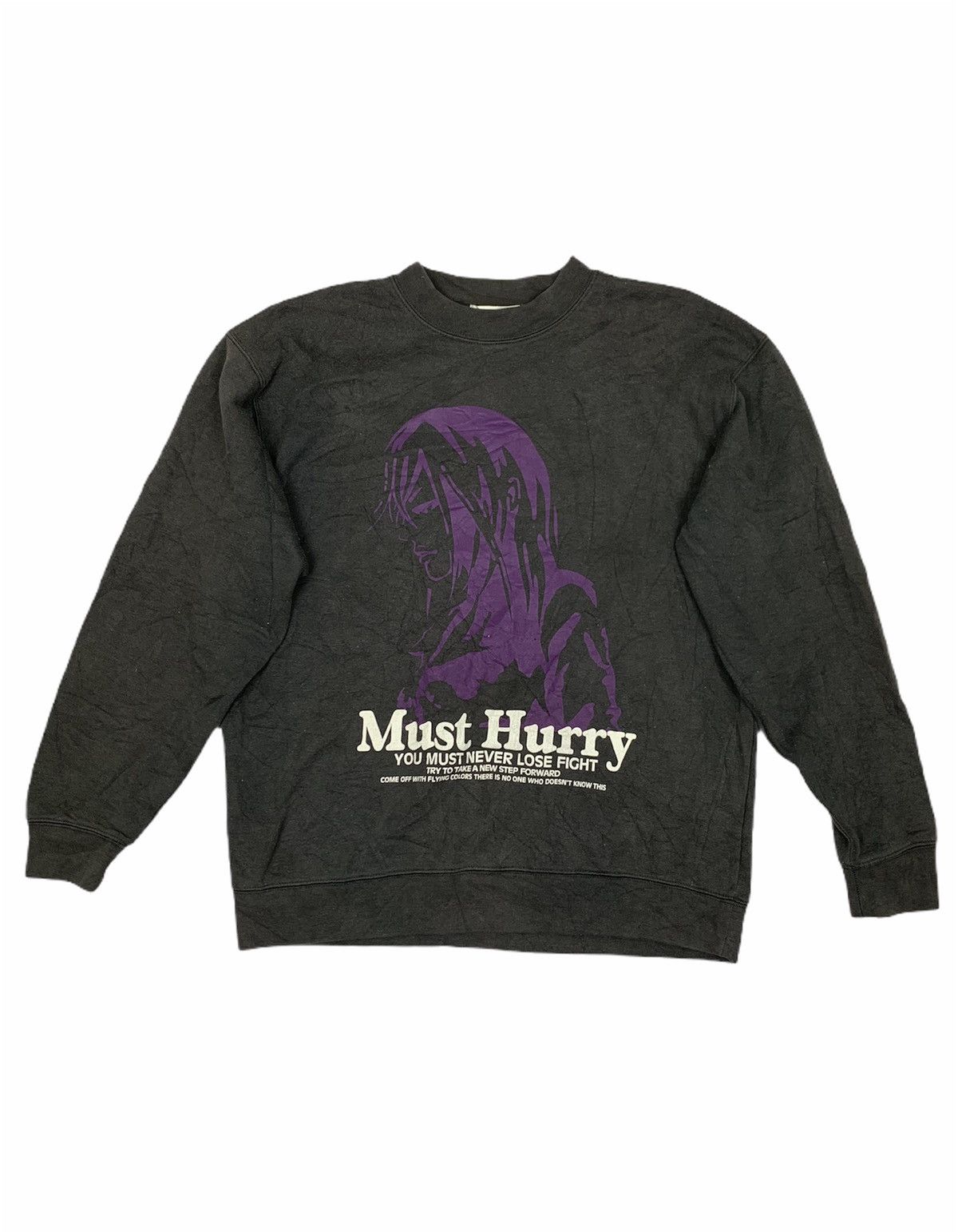 Anime PRIMAL POINT Death Note Character Hero Big Logo Sweatshirt Size US M / EU 48-50 / 2 - 1 Thumbnail
