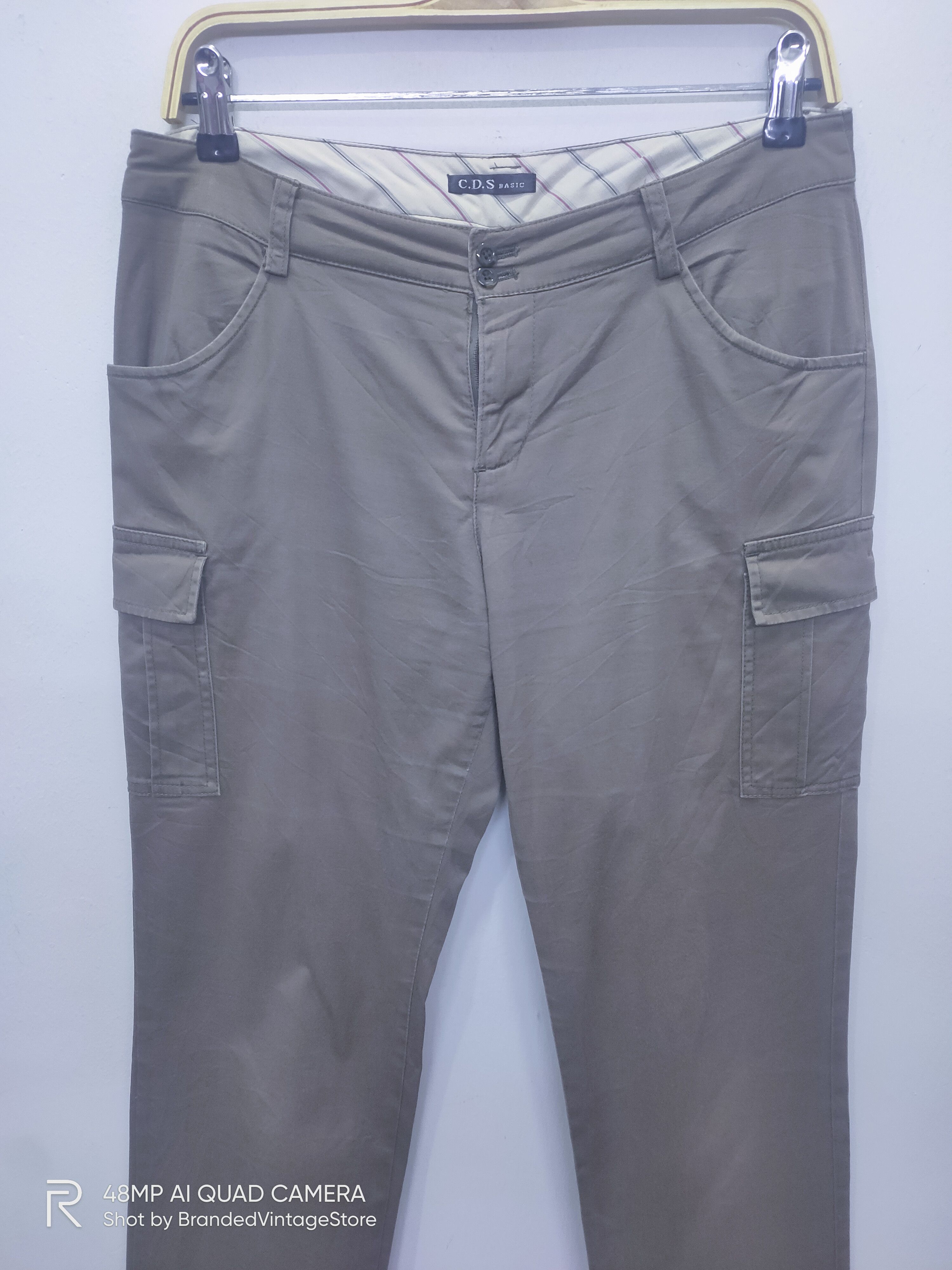 Japanese Brand C.D.S Basic Multipocket Tactical Utility Workwear CargoPant Size US 32 / EU 48 - 4 Thumbnail