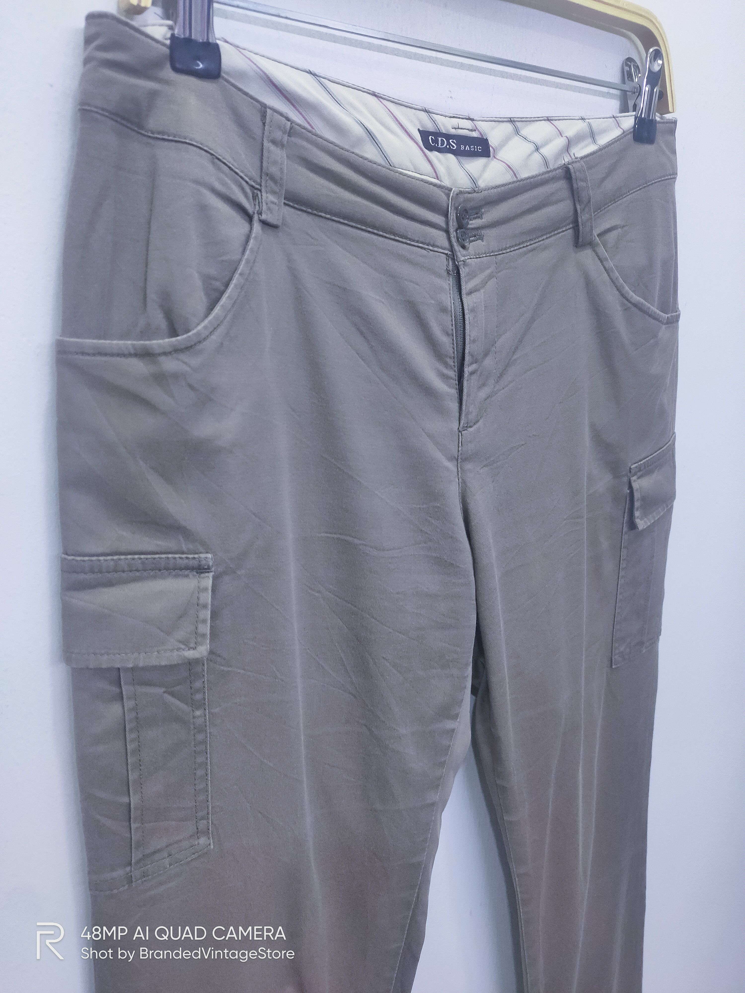Japanese Brand C.D.S Basic Multipocket Tactical Utility Workwear CargoPant Size US 32 / EU 48 - 6 Thumbnail