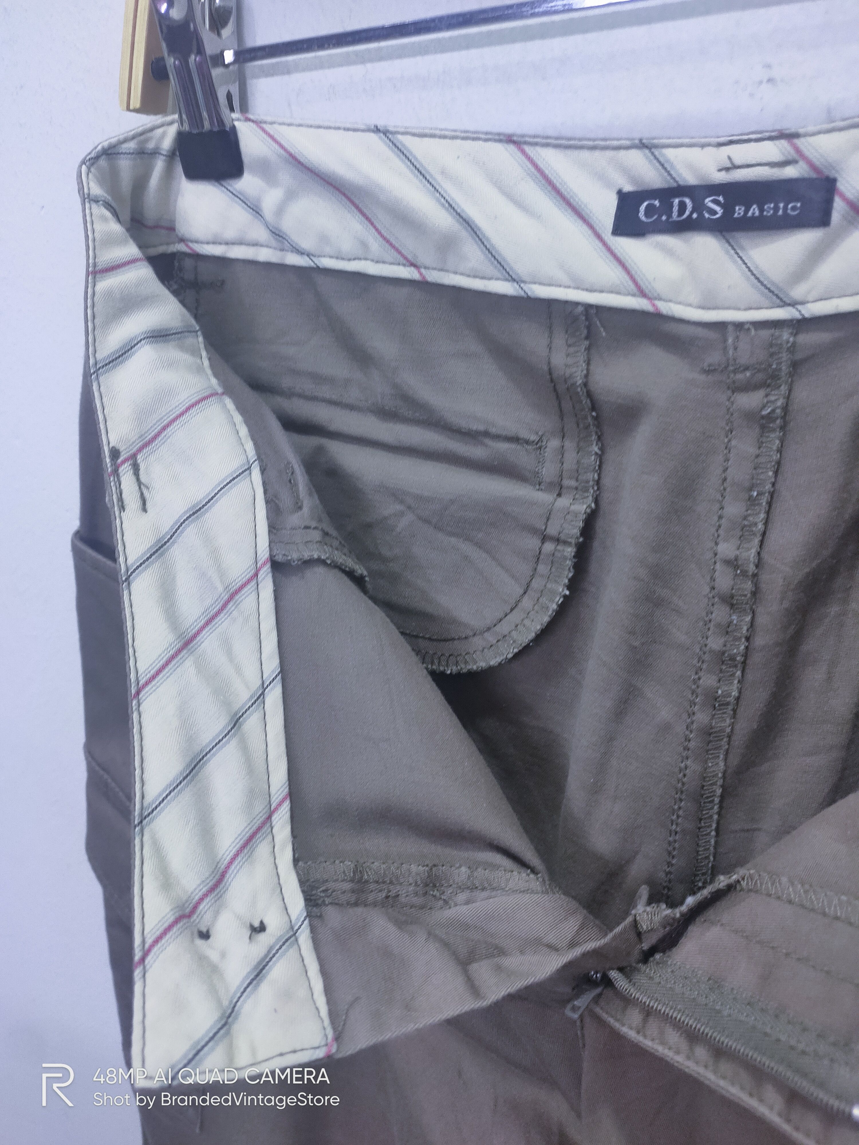 Japanese Brand C.D.S Basic Multipocket Tactical Utility Workwear CargoPant Size US 32 / EU 48 - 14 Thumbnail