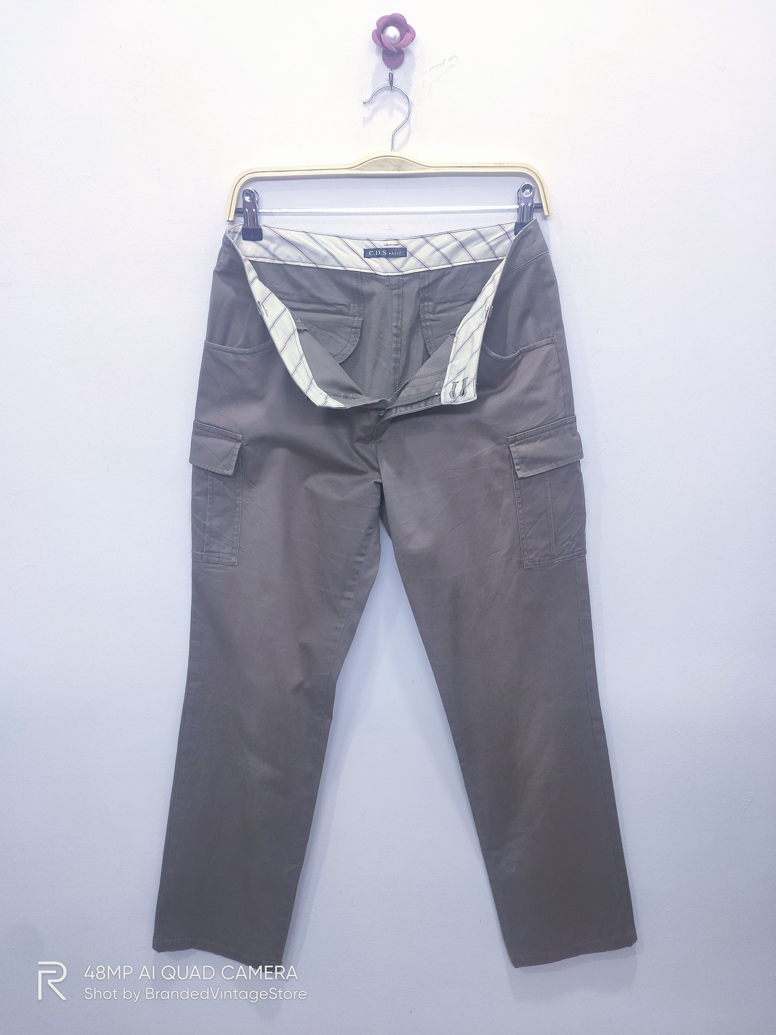 Japanese Brand C.D.S Basic Multipocket Tactical Utility Workwear CargoPant Size US 32 / EU 48 - 3 Thumbnail