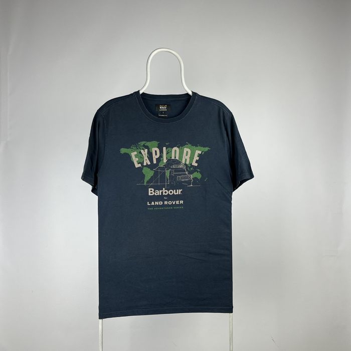 Barbour land rover t shirt deals