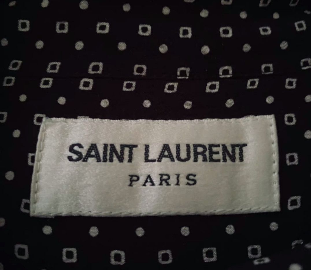 Saint Laurent Paris saint laurent Bow tie shirt Size US XL / EU 56 / 4 - 2 Thumbnail