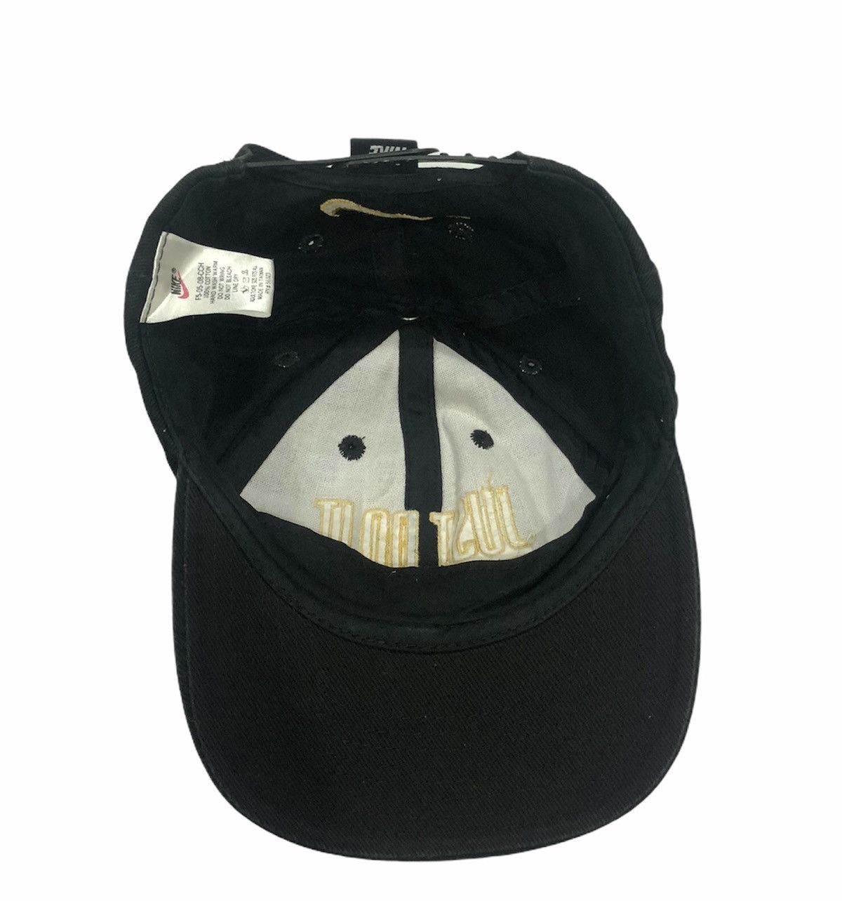 Nike × Vintage Vintage 90s Nike Just Do It Army Snapback cw21 Size ONE SIZE - 5 Thumbnail
