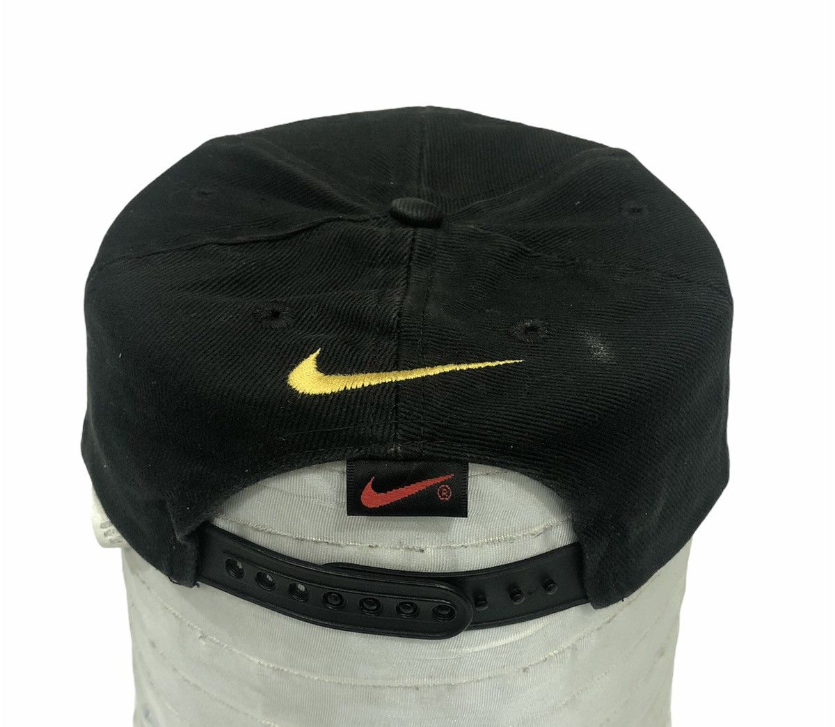 Nike × Vintage Vintage 90s Nike Just Do It Army Snapback cw21 Size ONE SIZE - 4 Thumbnail