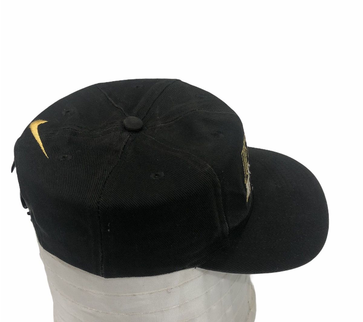 Nike × Vintage Vintage 90s Nike Just Do It Army Snapback cw21 Size ONE SIZE - 3 Thumbnail