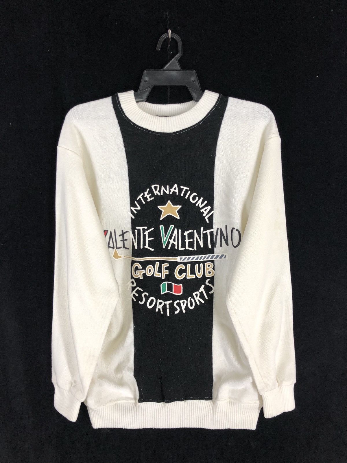 Japanese Brand × Valentino × Vintage Valente valentino International Sweatshirt Golf Club Size US M / EU 48-50 / 2 - 1 Thumbnail