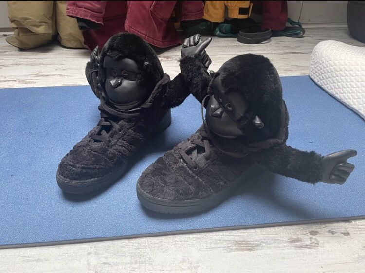 Adidas Gorilla Jeremy Scott sneakers | Grailed