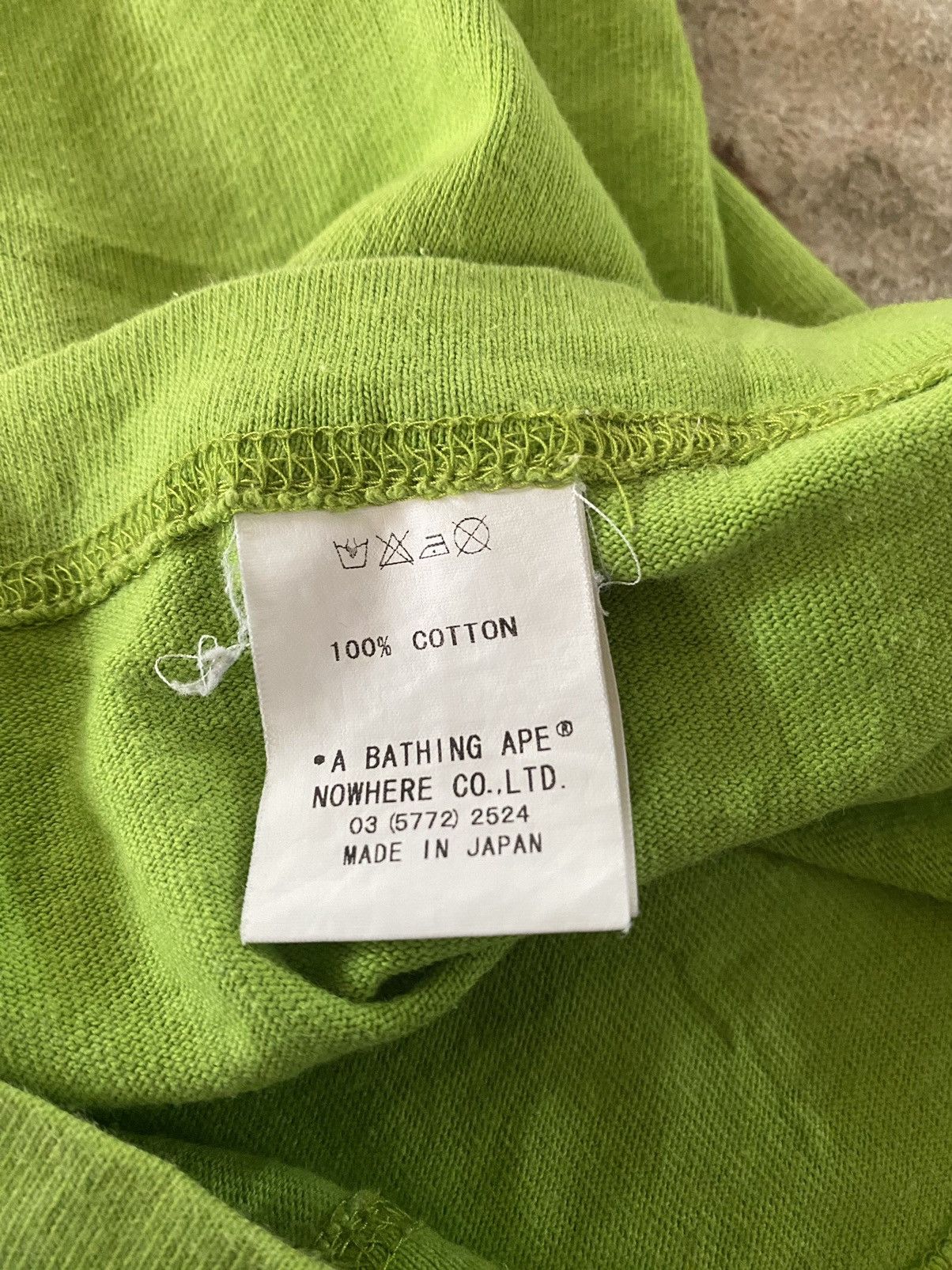 Bape Baby Milo Long Sleeve Tee Size US XL / EU 56 / 4 - 8 Thumbnail