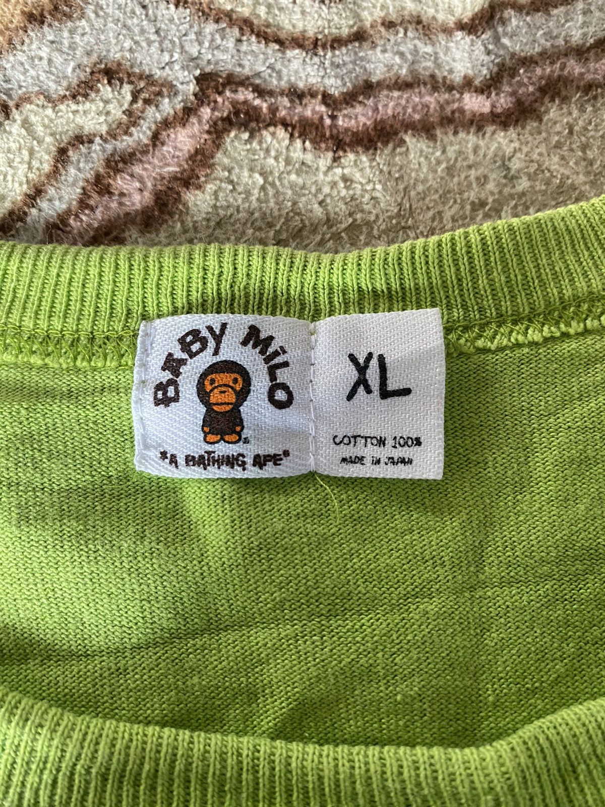 Bape Baby Milo Long Sleeve Tee Size US XL / EU 56 / 4 - 7 Thumbnail