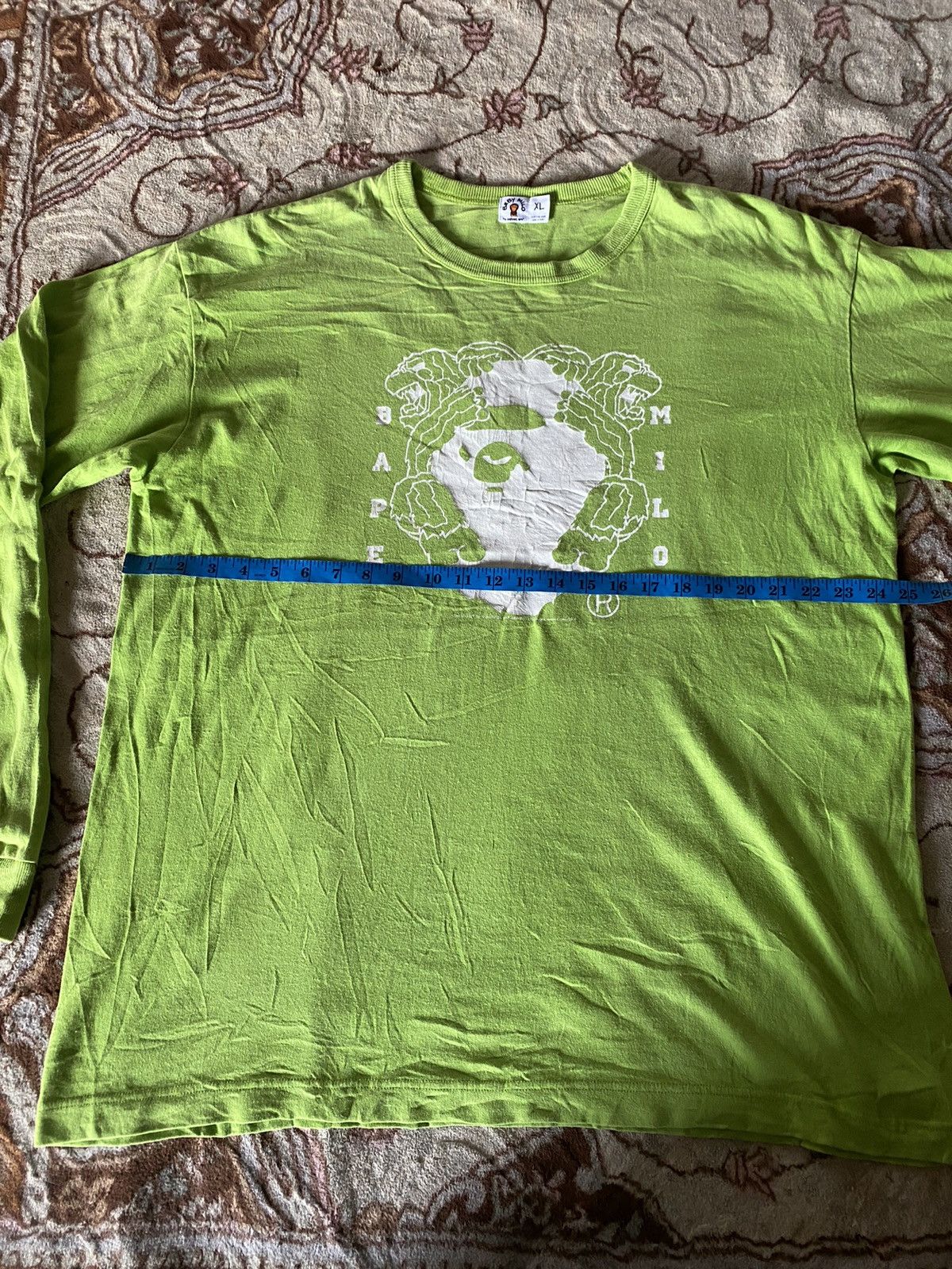 Bape Baby Milo Long Sleeve Tee Size US XL / EU 56 / 4 - 12 Thumbnail