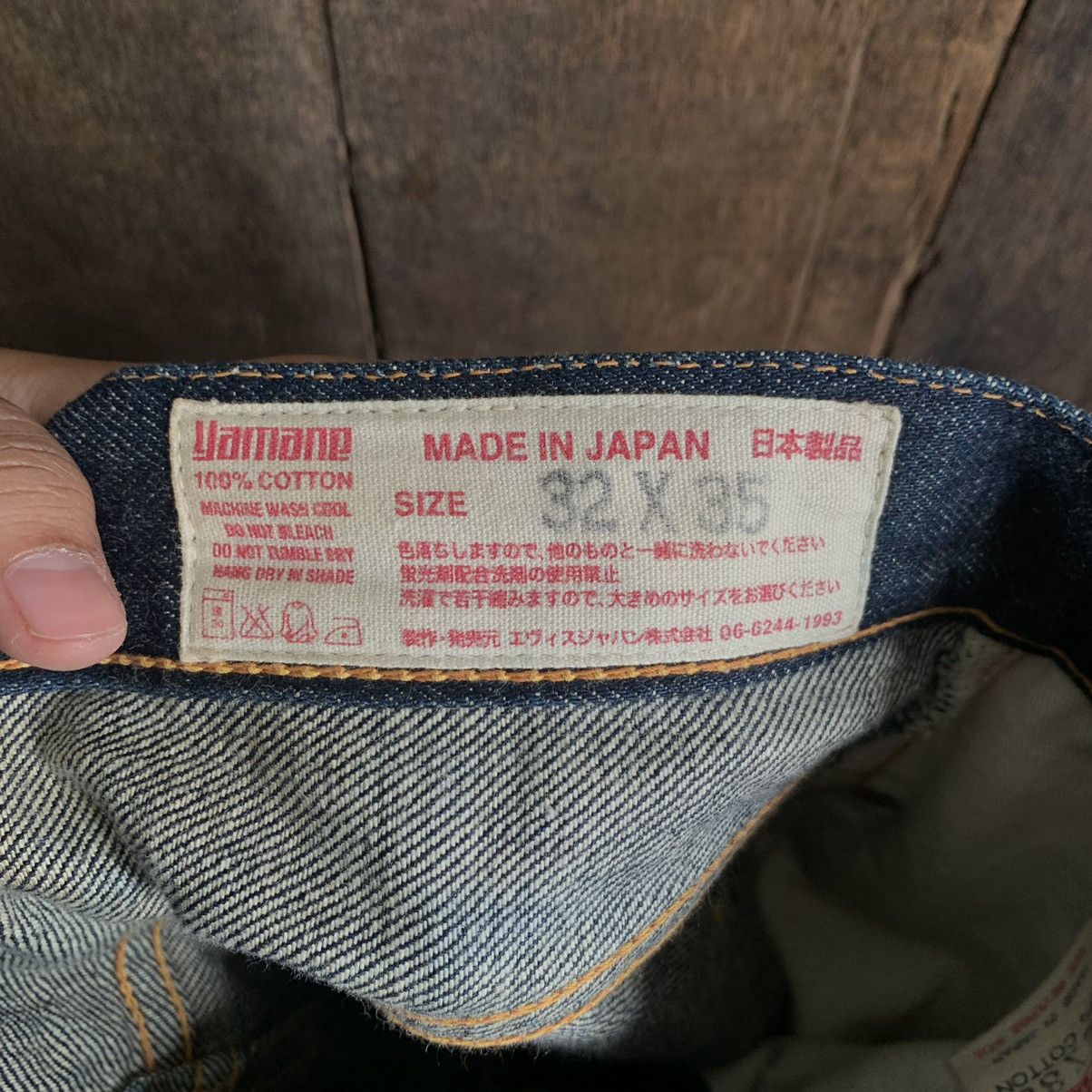 Evisu Vintage Evisu White Daicock Selvedge Indigo Denim Jeans Size US 32 / EU 48 - 12 Thumbnail