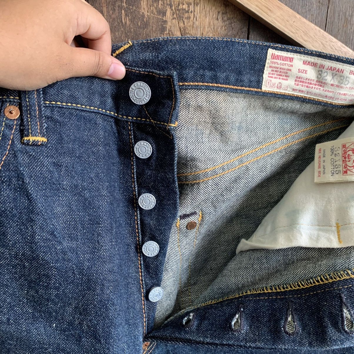 Evisu Vintage Evisu White Daicock Selvedge Indigo Denim Jeans Size US 32 / EU 48 - 7 Thumbnail