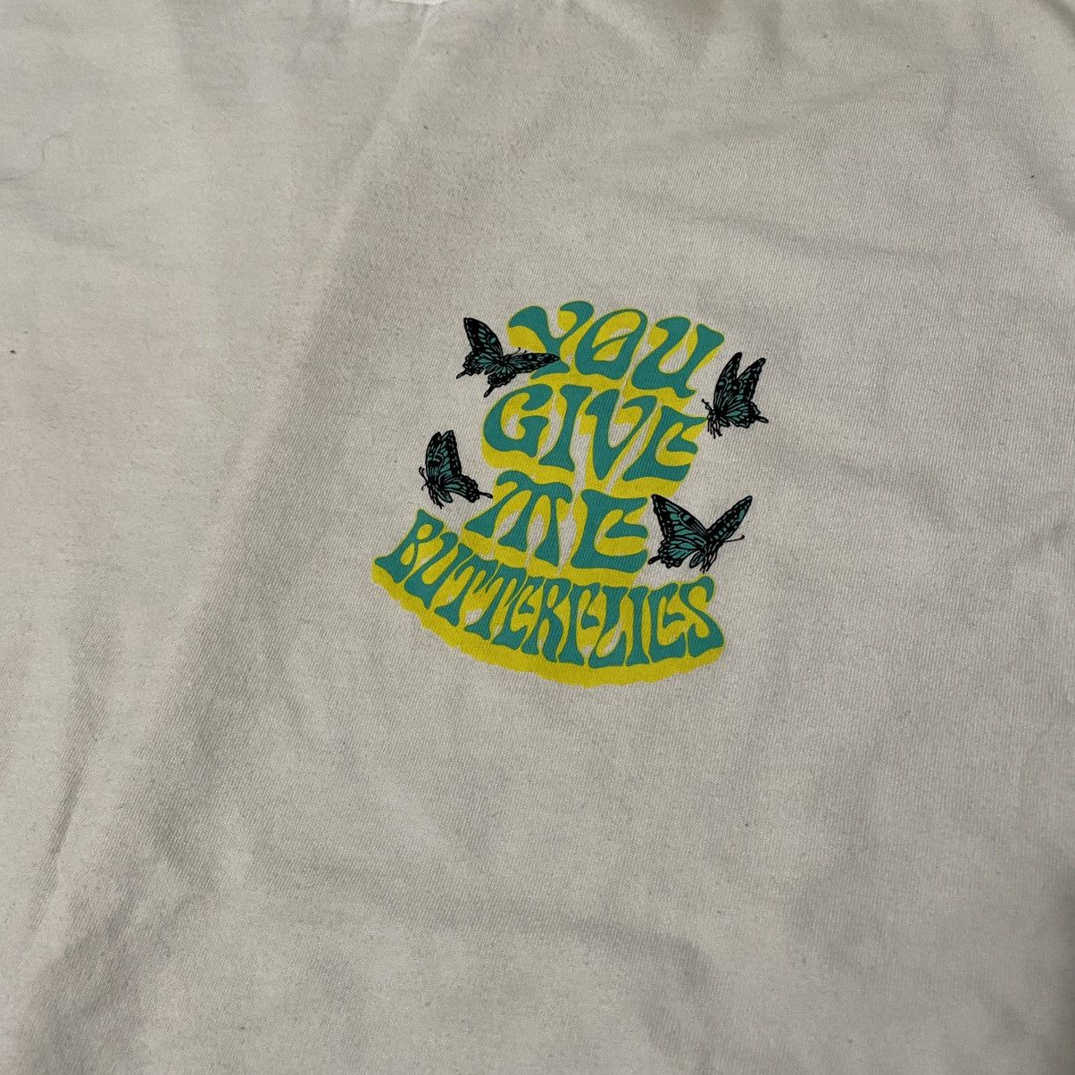 Girls Don't Cry Verdy x Uniqlo “YOU GIVE ME BUTTERFLIES” T-Shirt Size US XXL / EU 58 / 5 - 3 Thumbnail