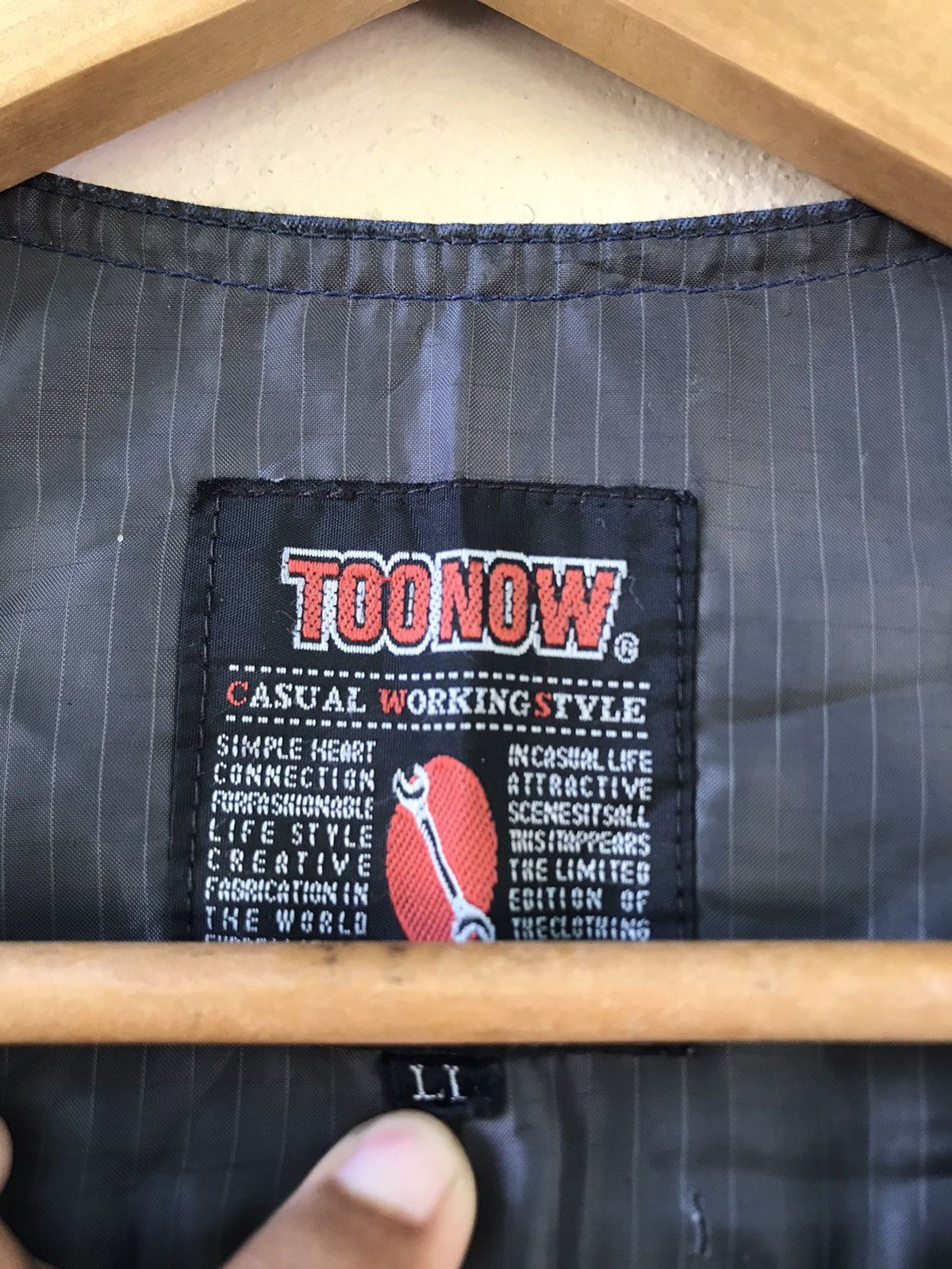 Japanese Brand Japanese Brand Too Now Tactical Vest Jacket Size US L / EU 52-54 / 3 - 4 Thumbnail