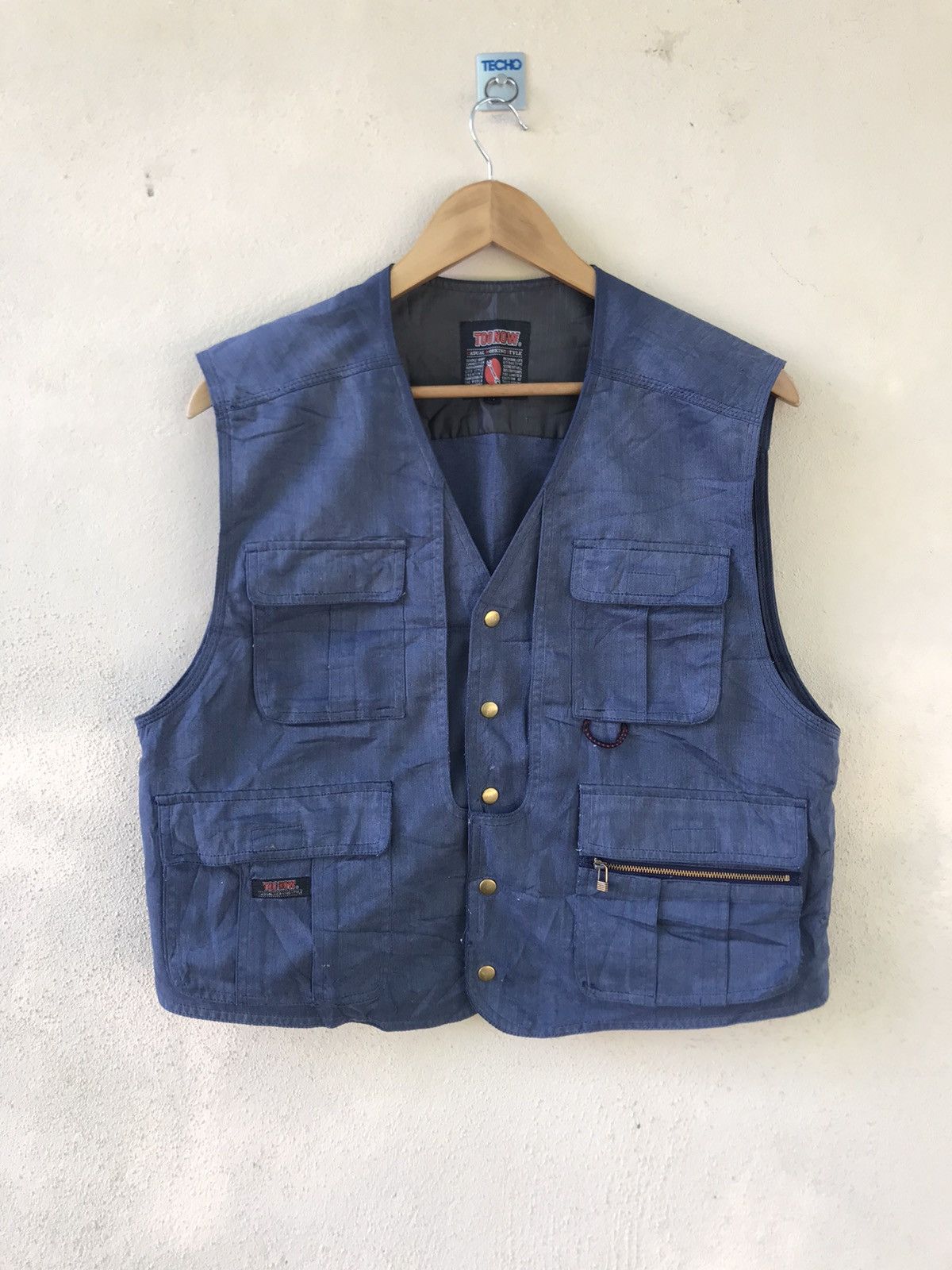 Japanese Brand Japanese Brand Too Now Tactical Vest Jacket Size US L / EU 52-54 / 3 - 1 Thumbnail