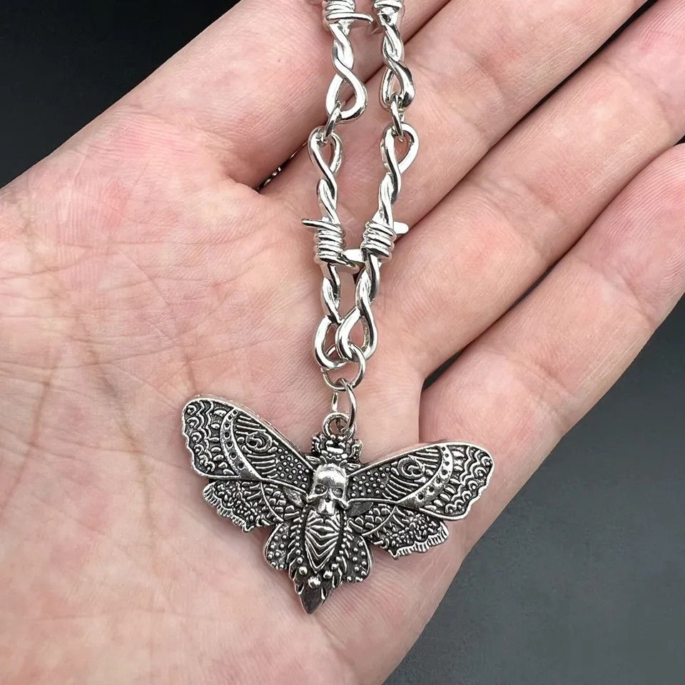 Jewelry Barbed Wire Necklace Size ONE SIZE - 2 Thumbnail