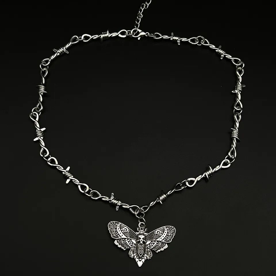 Jewelry Barbed Wire Necklace Size ONE SIZE - 4 Thumbnail