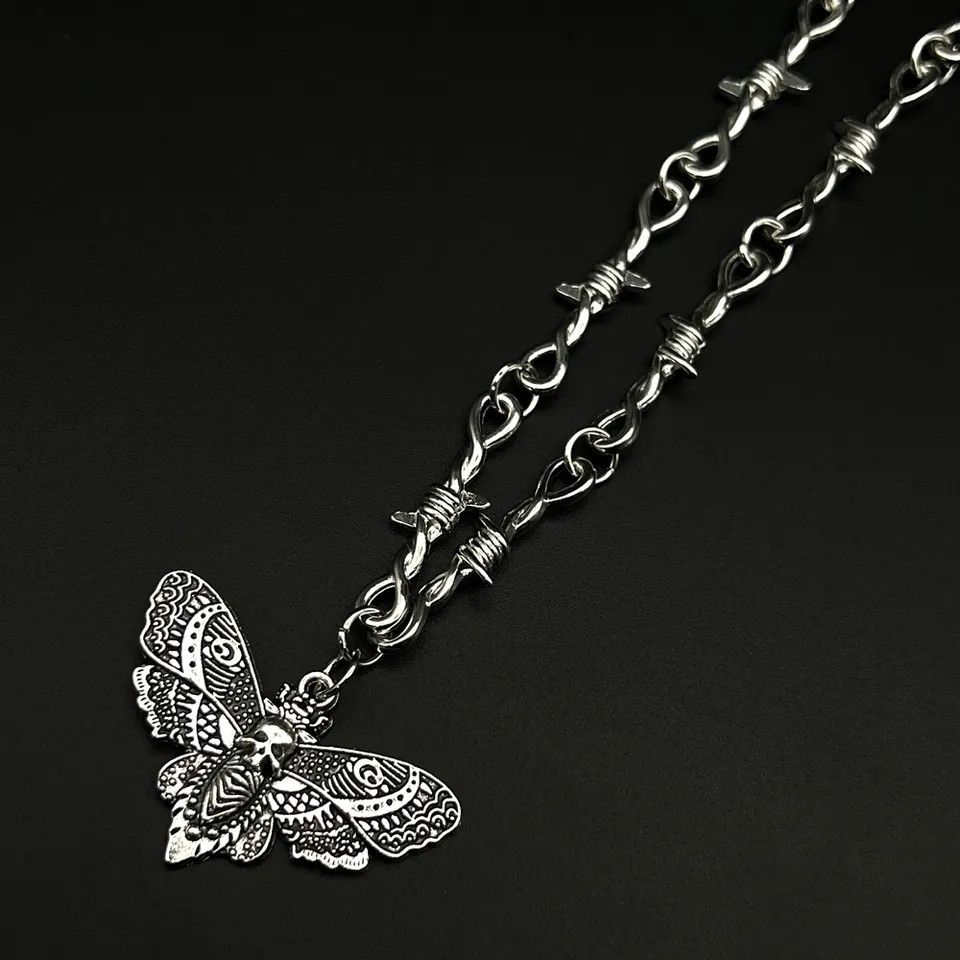 Jewelry Barbed Wire Necklace Size ONE SIZE - 3 Thumbnail