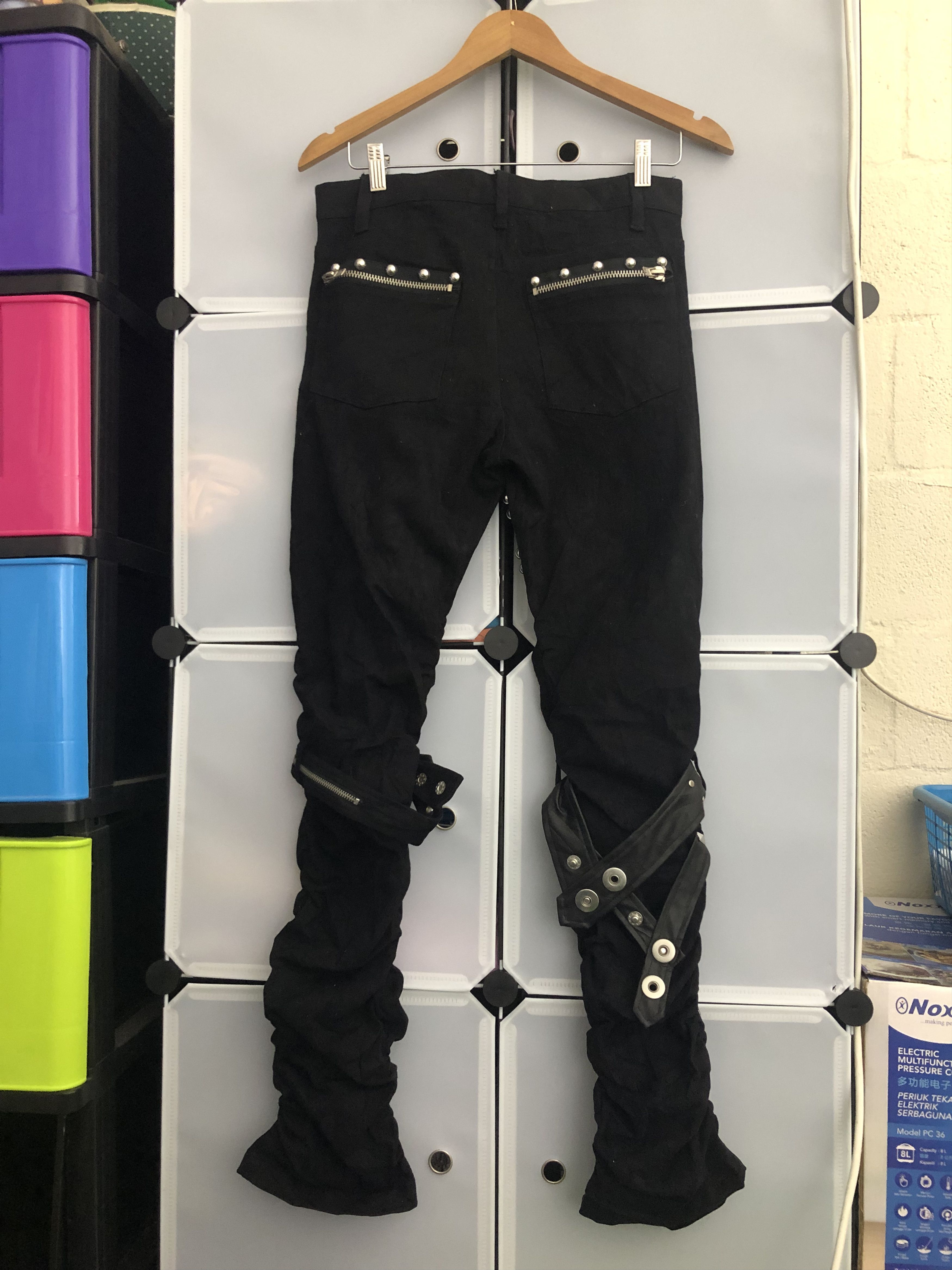Seditionaries Sex Pot Revenge Bondage Punk Rockers Pants stretchable Leg Size US 30 / EU 46 - 3 Thumbnail