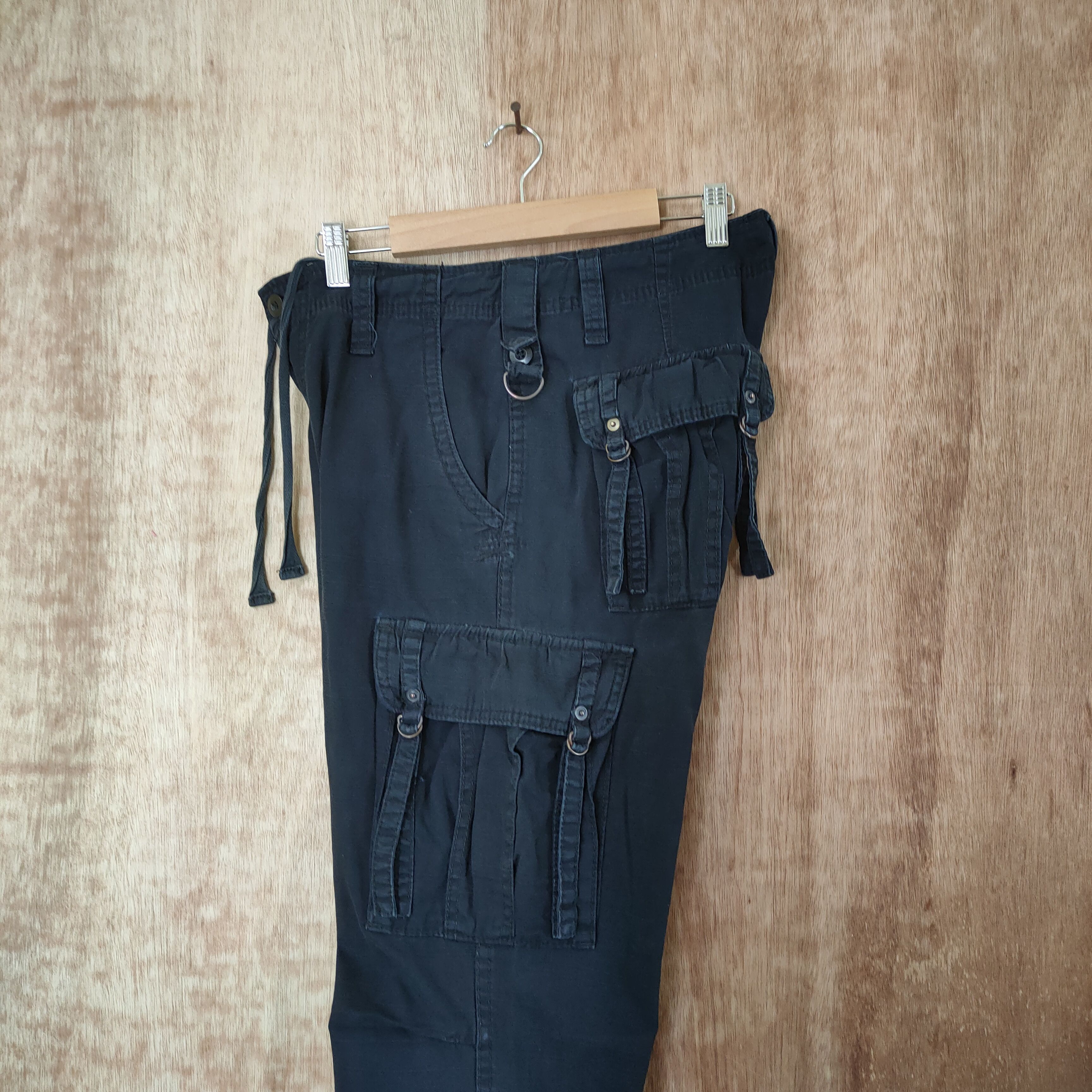 Japanese Brand DPS VINTAGE BONDAGE CARGO PANTS Size US 29 - 14 Thumbnail