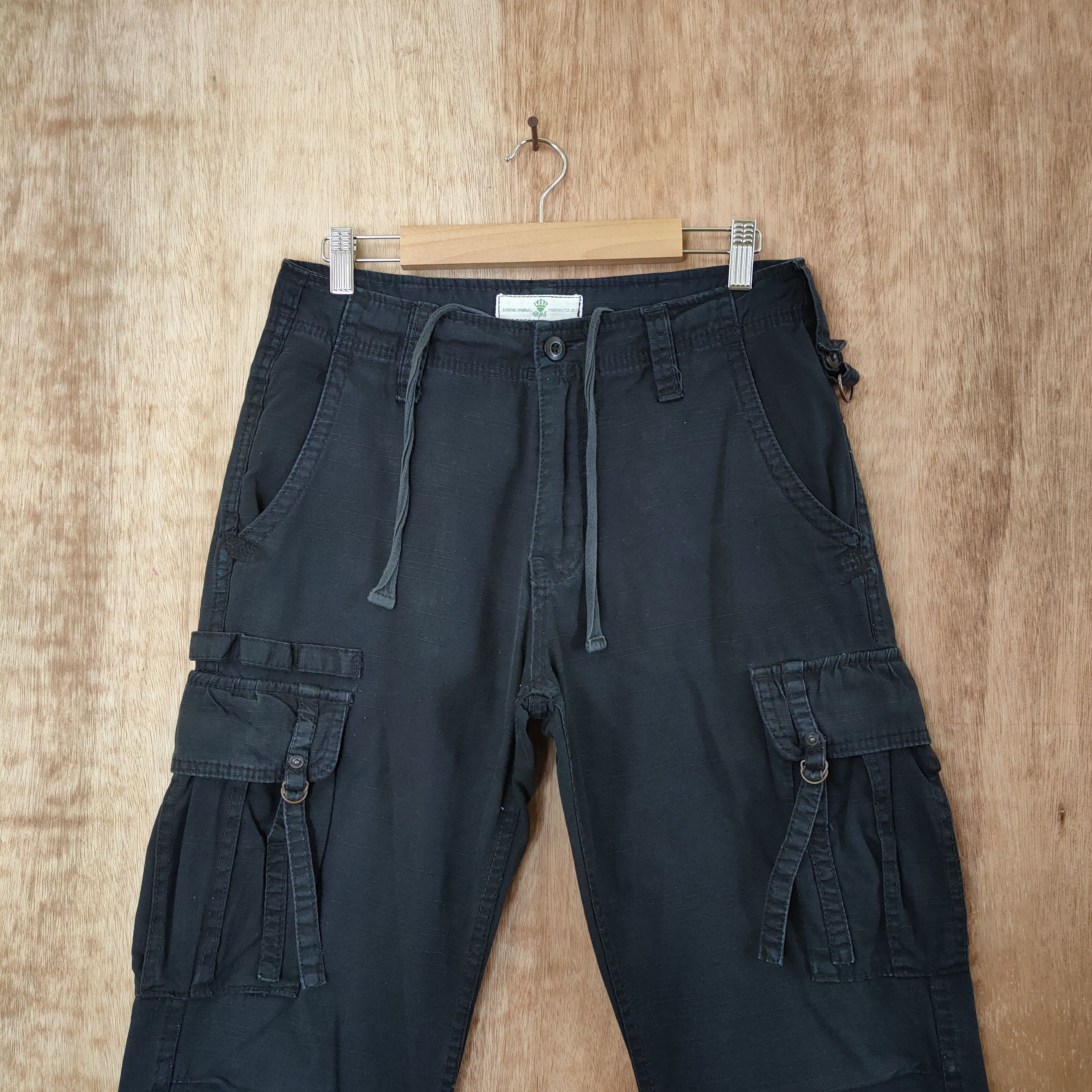 Japanese Brand DPS VINTAGE BONDAGE CARGO PANTS Size US 29 - 3 Thumbnail