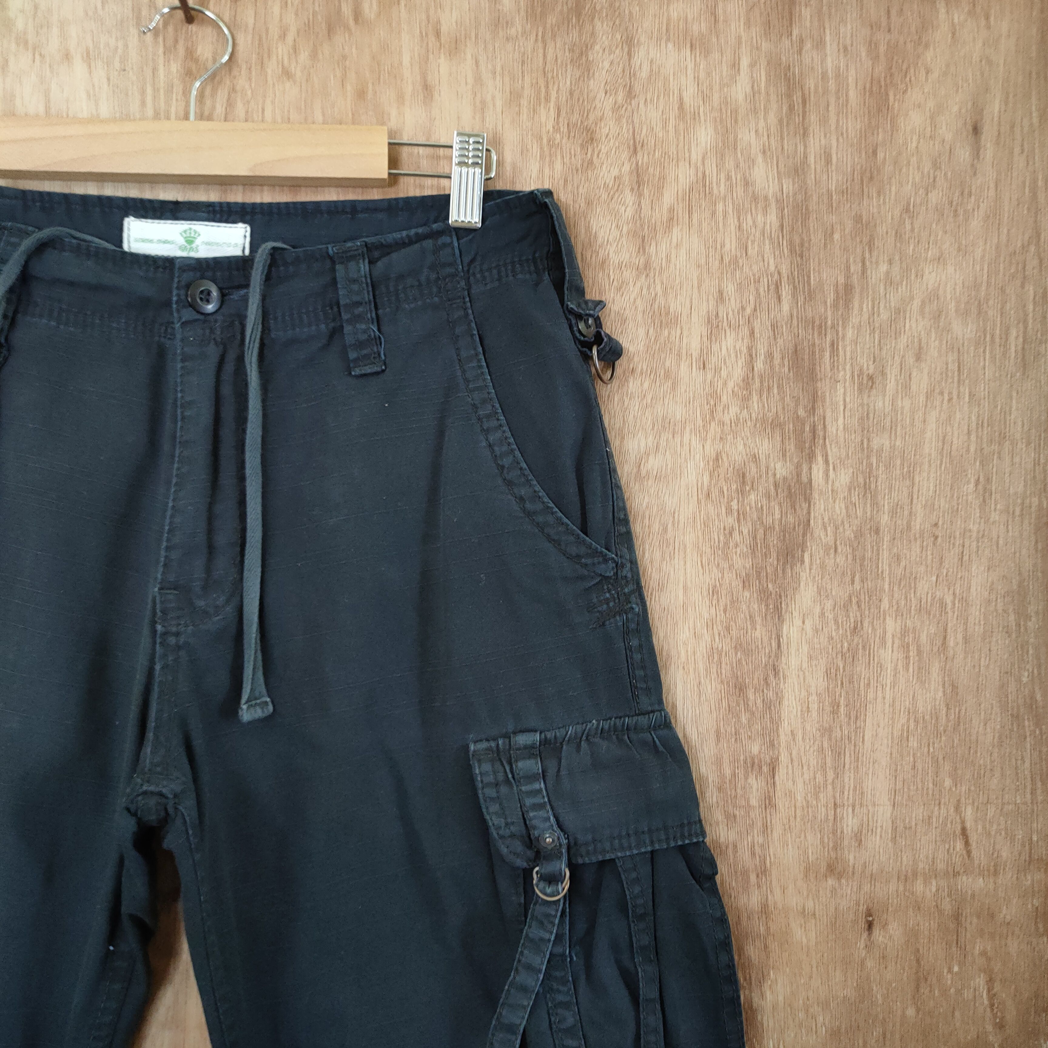 Japanese Brand DPS VINTAGE BONDAGE CARGO PANTS Size US 29 - 8 Thumbnail