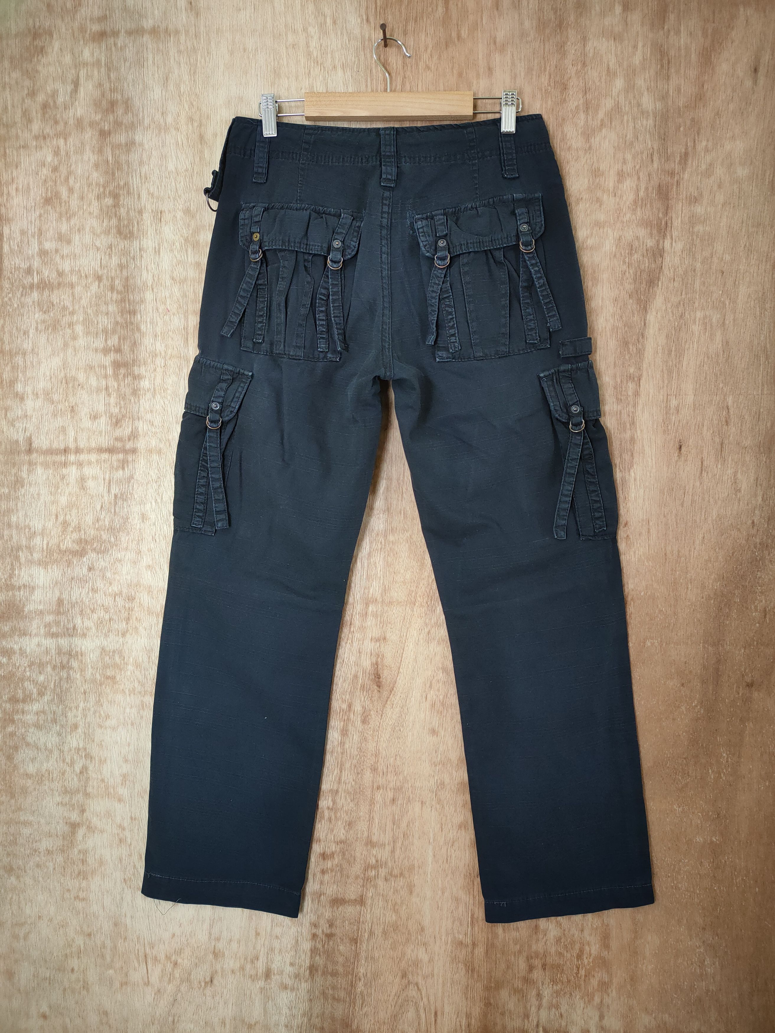Japanese Brand DPS VINTAGE BONDAGE CARGO PANTS Size US 29 - 2 Thumbnail
